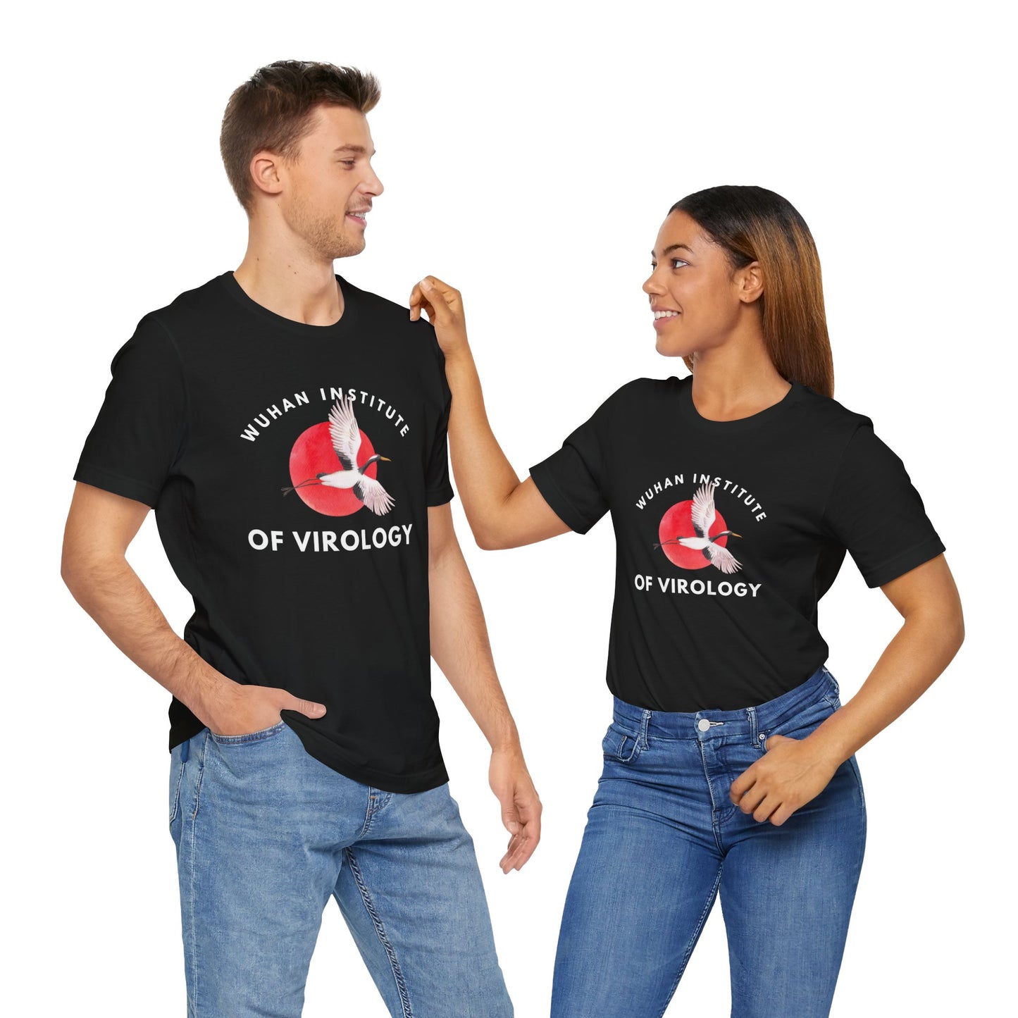 Wuhan Institute of Virology - Unisex Jersey Short Sleeve Tee