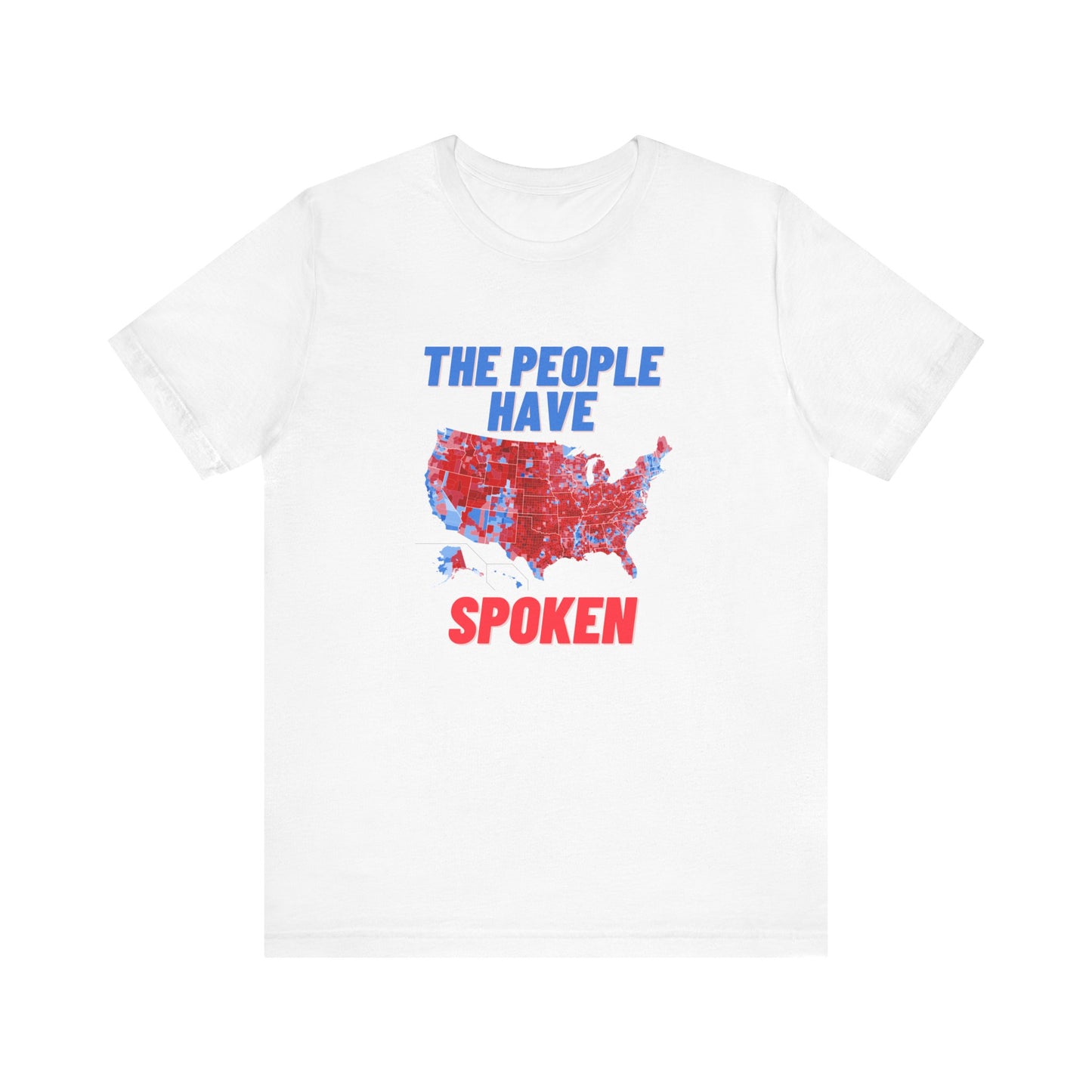 Political Statement Tee, Election Results T-Shirt, American Democracy Shirt, Patriotic Graphic Top, Activist Apparel