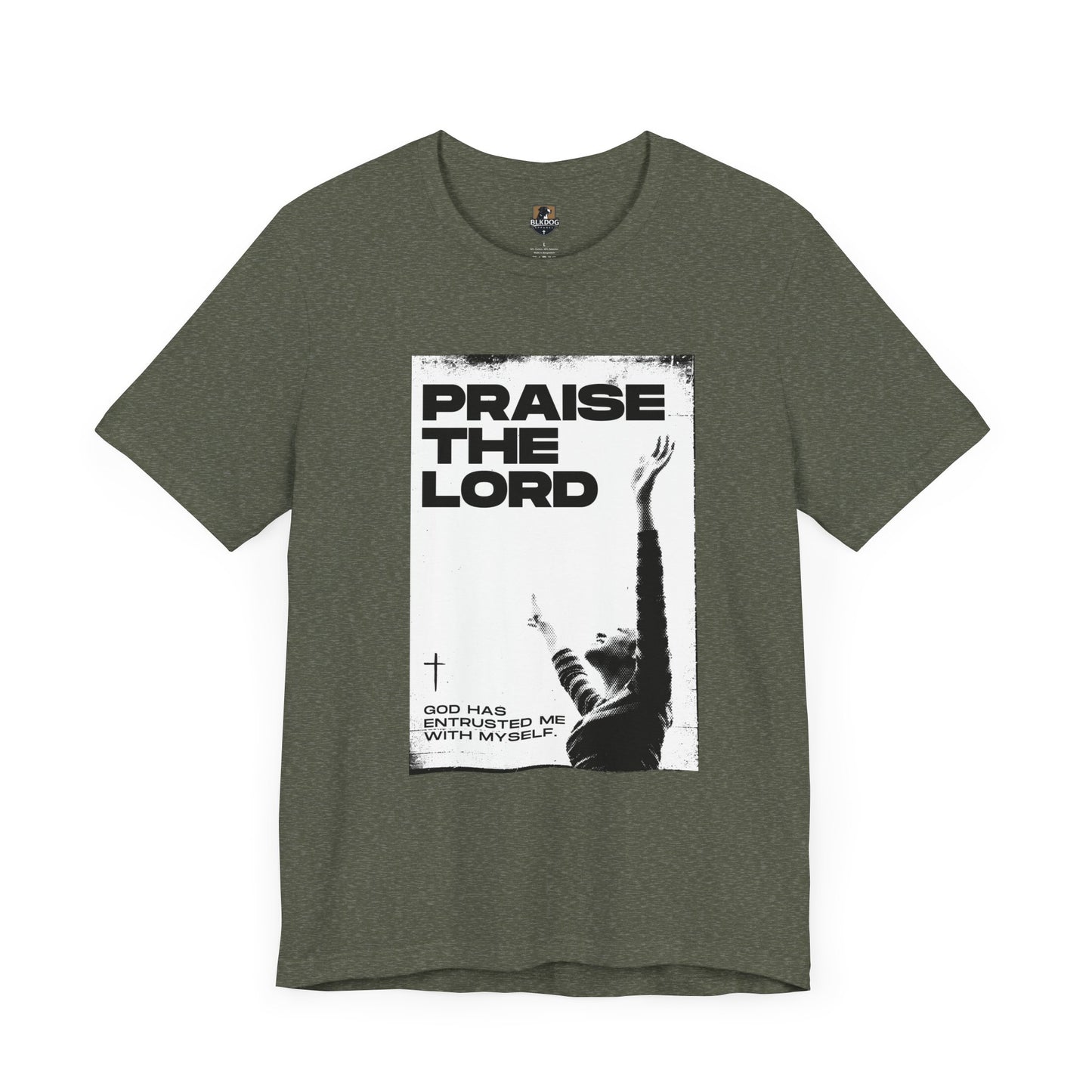 Religious T-Shirt, Christian Tee, Faith Apparel, Inspirational Shirt, Worship Clothing, Praise the Lord