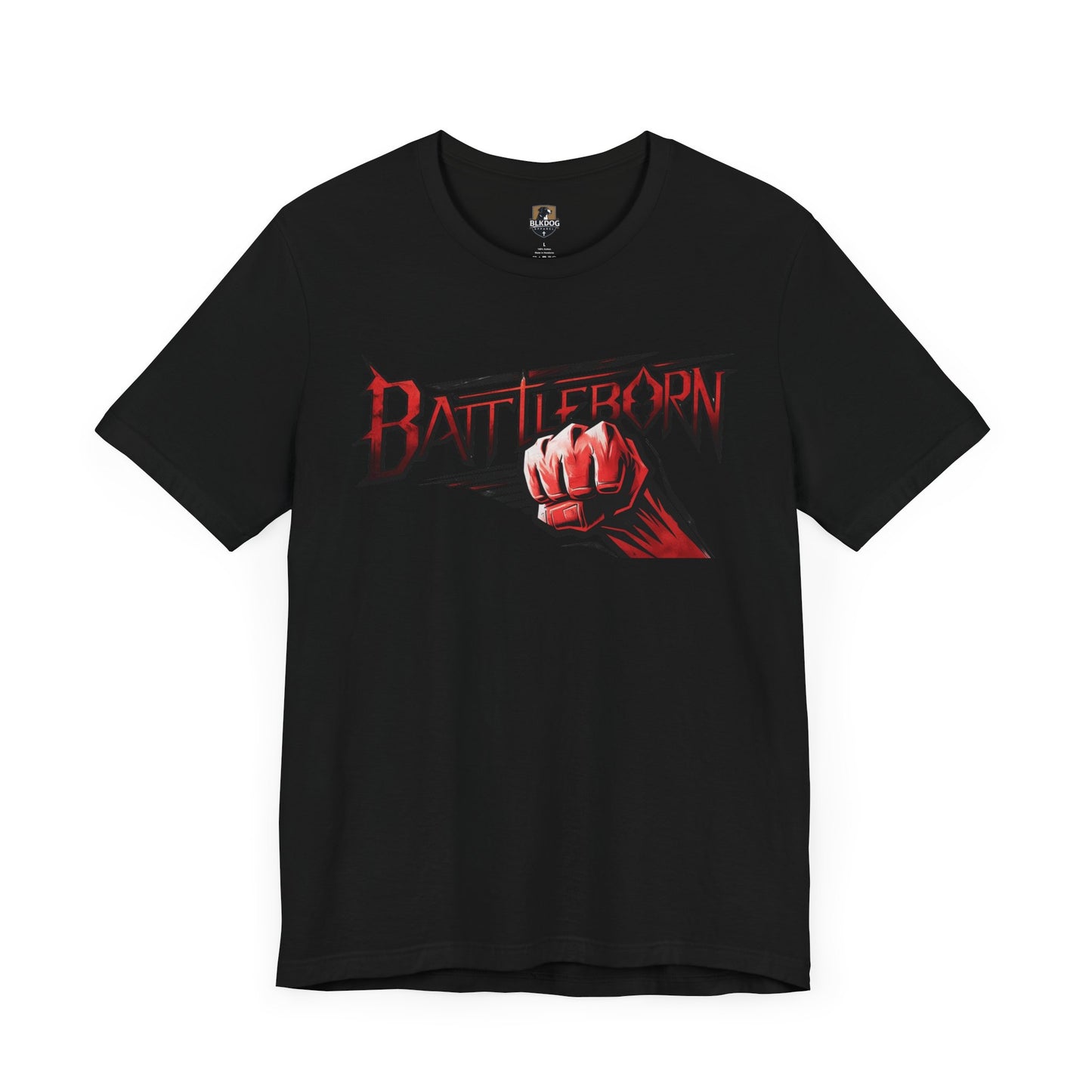 Battleborn Unisex Jersey Short Sleeve Tee - Bold Graphic Tee for Empowerment & Motivation