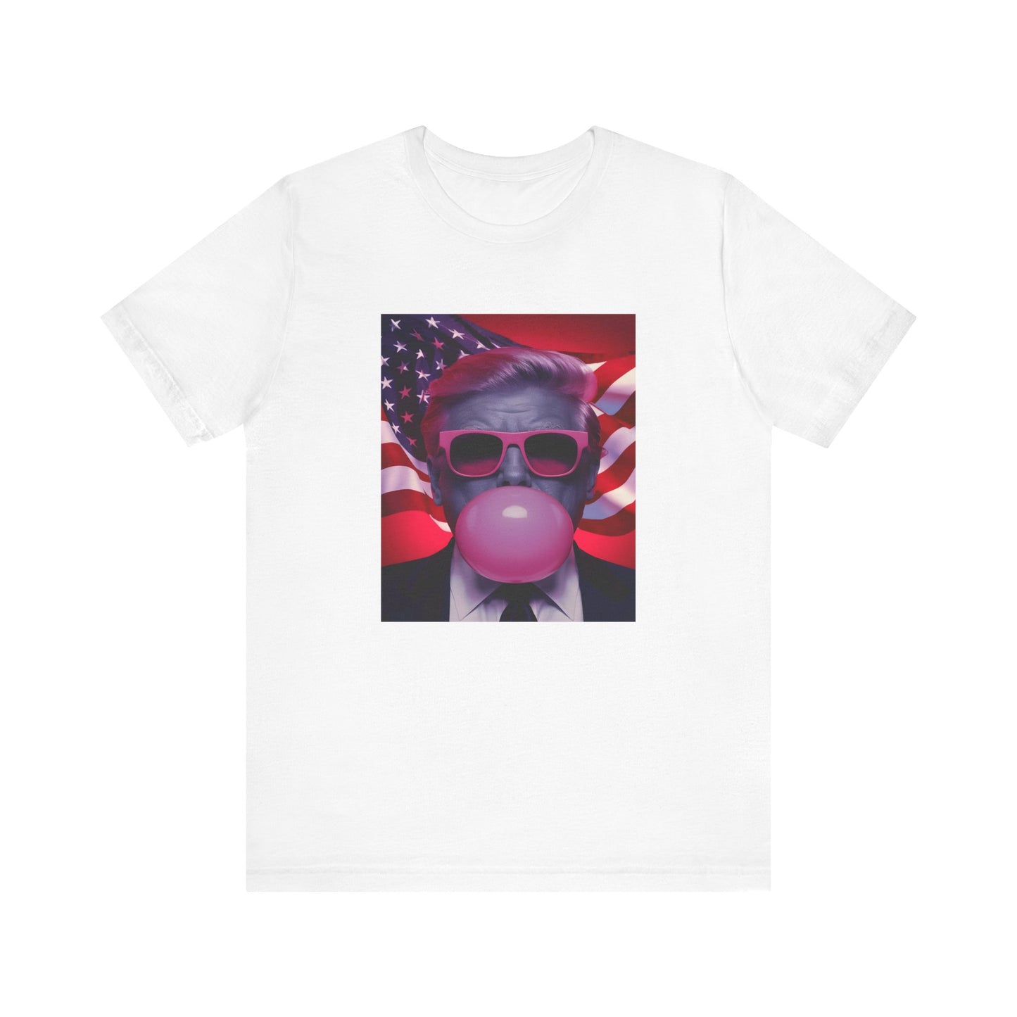 Trump24 - BubbleGum - Trump - Unisex Jersey Short Sleeve Tee