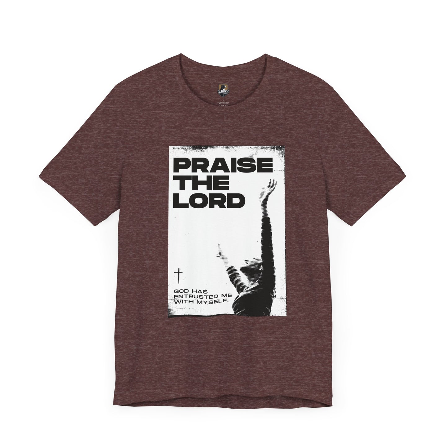 Religious T-Shirt, Christian Tee, Faith Apparel, Inspirational Shirt, Worship Clothing, Praise the Lord