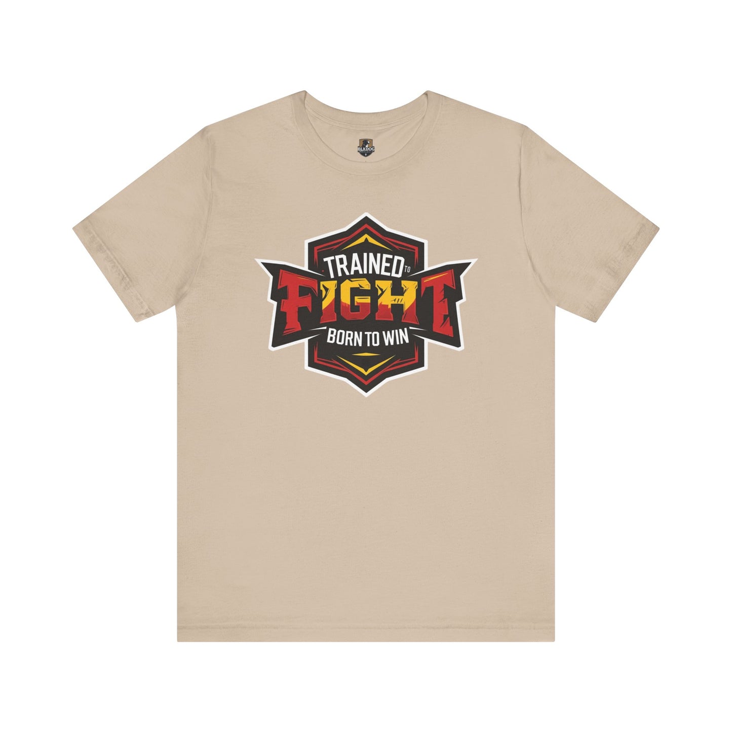 Trained to Fight...Born to Win Unisex Jersey Tee, Fitness Gift, Athletic Apparel, Training Top, Sportswear