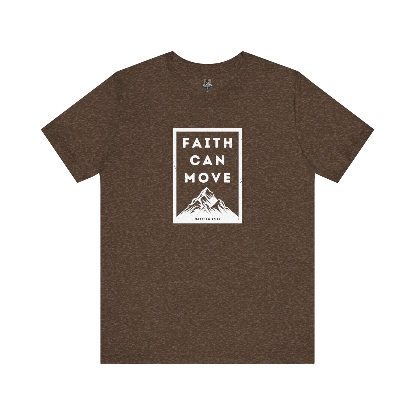 Faith Can Move Mountains T-Shirt, Christian Shirt, Inspirational Tee, Religious Gift, Unisex Graphic Top