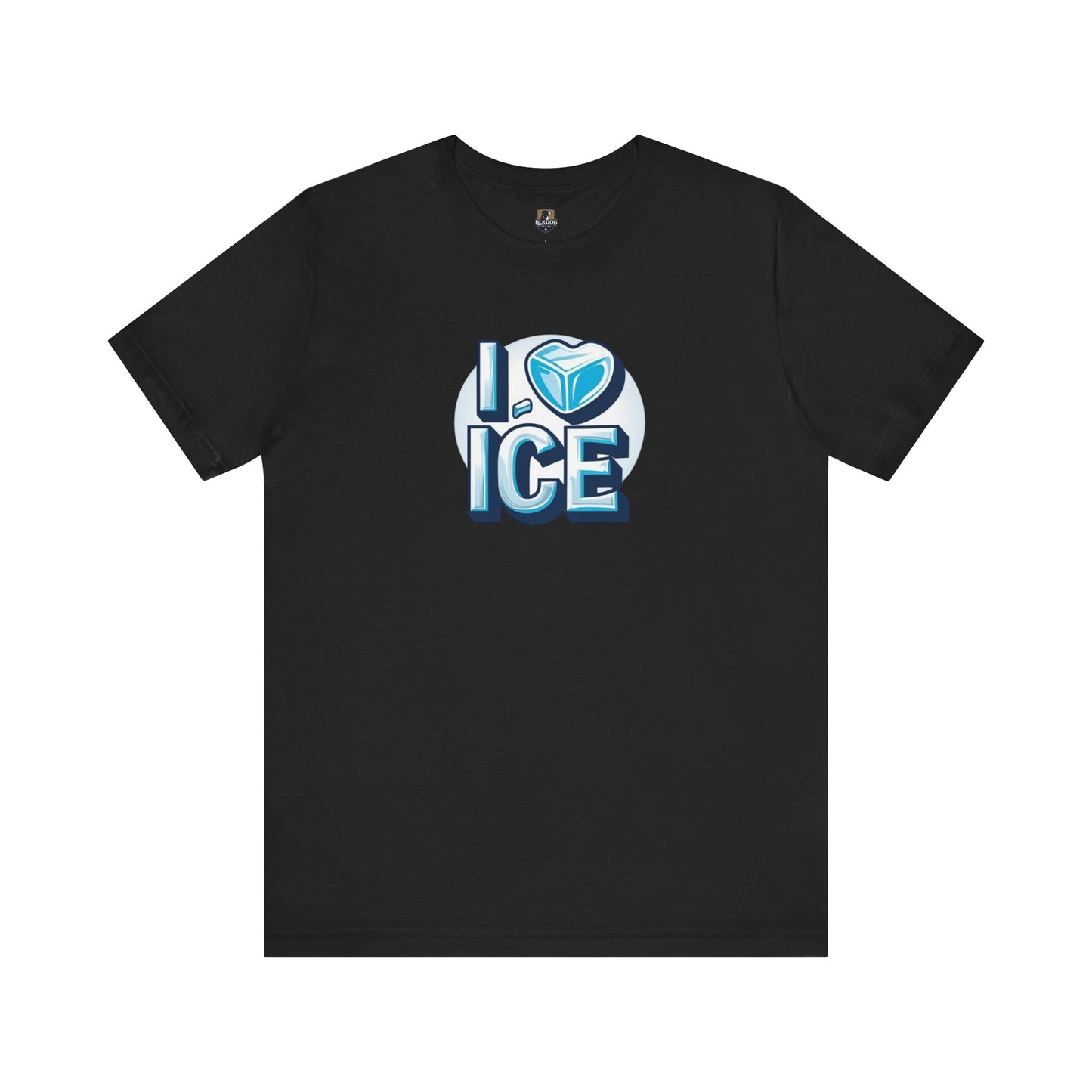 I Love Ice Unisex Short Sleeve Tee, Cute T-Shirt for Ice Cream Lovers, Summer Fashion, Gift for Friends, Ice Cream Party Attire