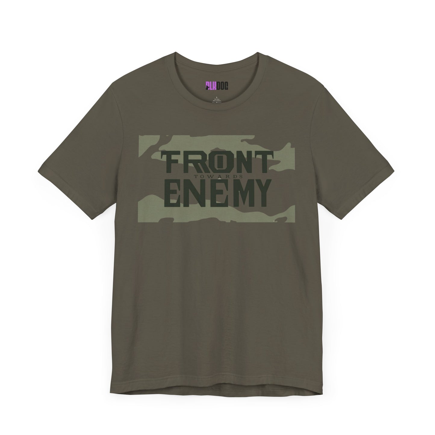 Front Towards Enemy Unisex Tee, Graphic T-Shirt, Army Gift, Military Apparel, Casual Top, Vintage Style Shirt