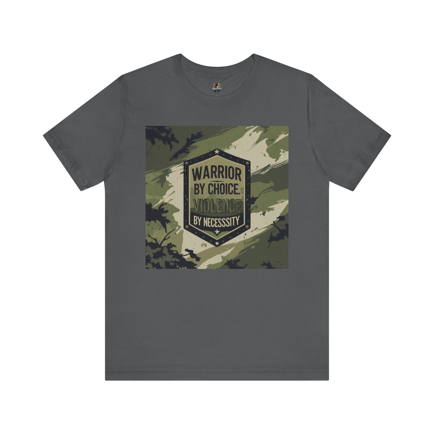 Warrior by Choice Unisex T-Shirt, Motivational Tee, Military-Inspired Apparel, Gift for Veterans, Casual Wear, Inspirational Clothing