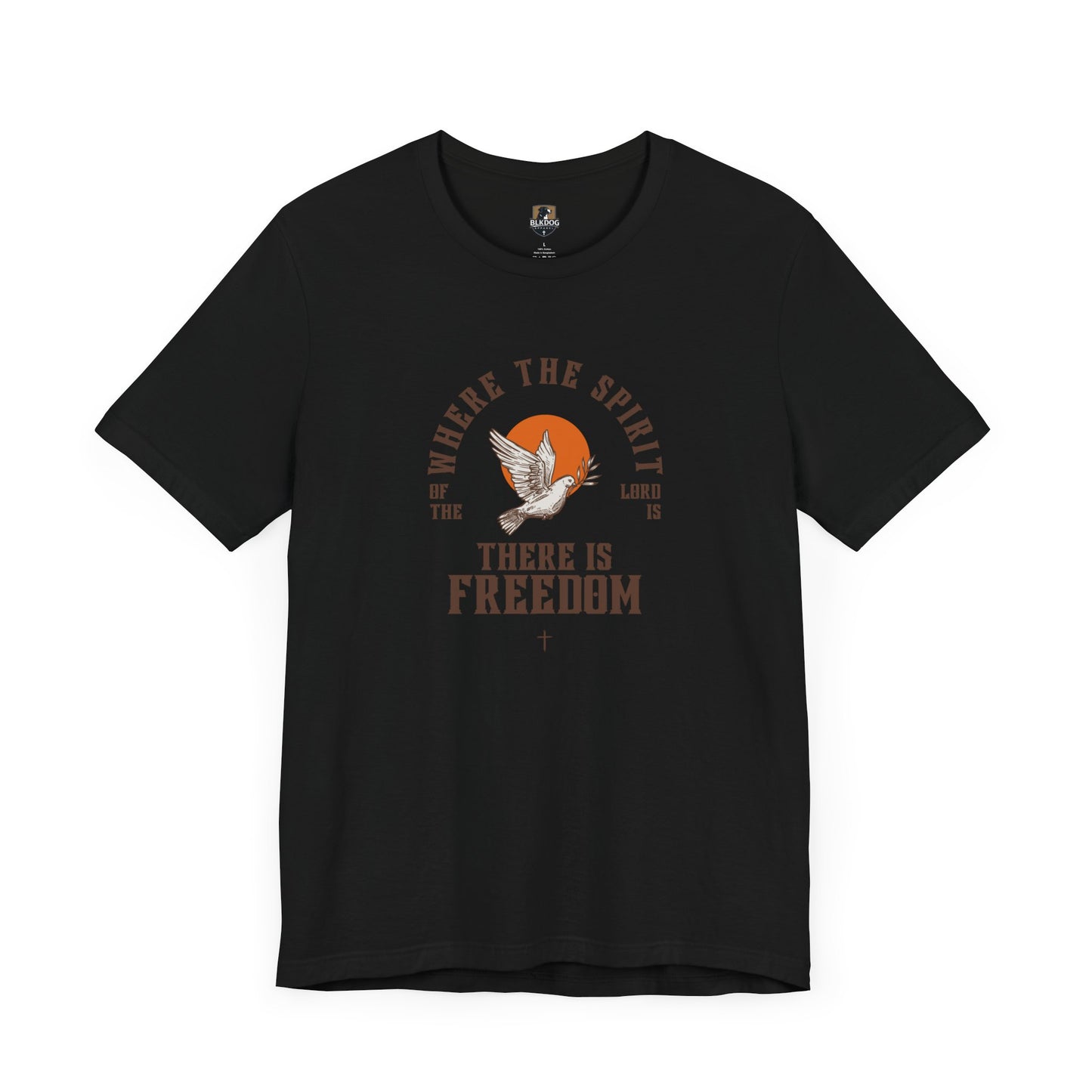 Religious Graphic Tee, Christian T-Shirt, Spirit of the Lord, Bible Quote Shirt, Faith Apparel, Religious Gift for Him/Her