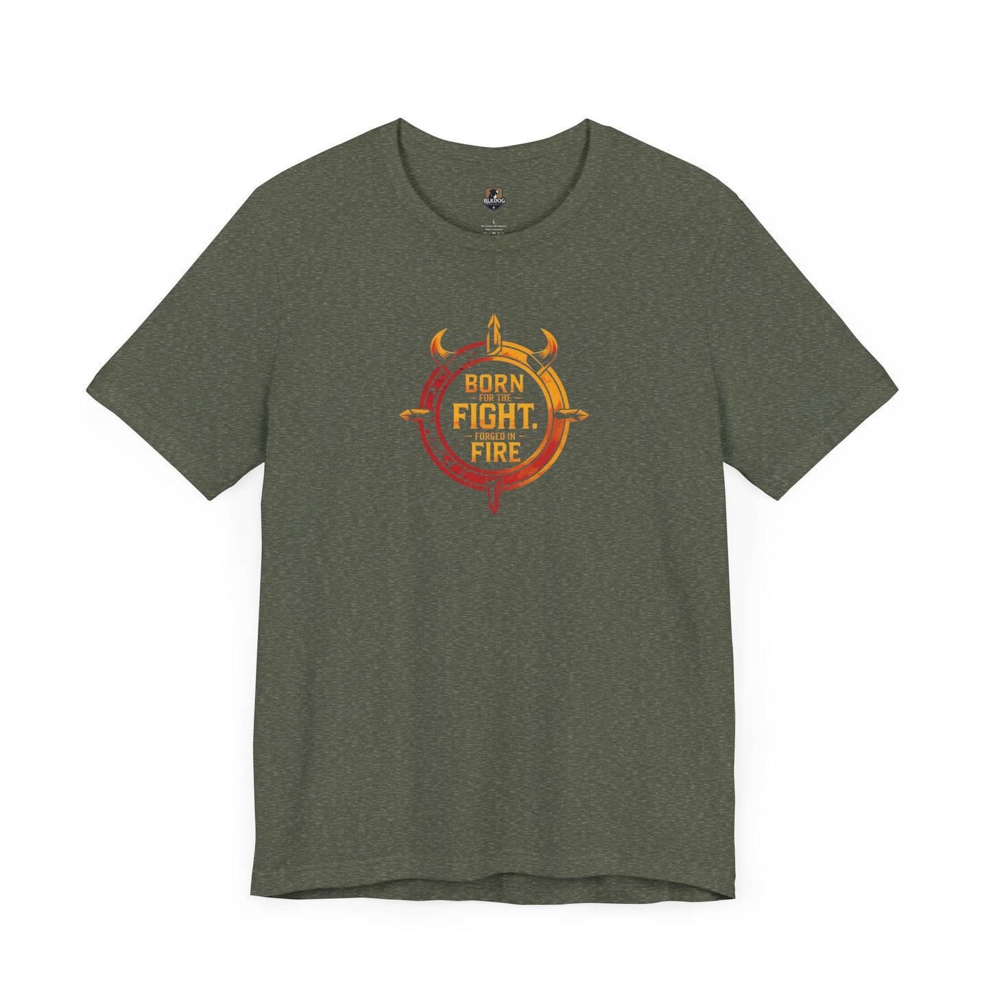 Born to Fight Fire Tee, Unisex Short Sleeve Shirt for Firefighters, Bold Graphic Tee, Adventure Apparel, Gift for Heroes