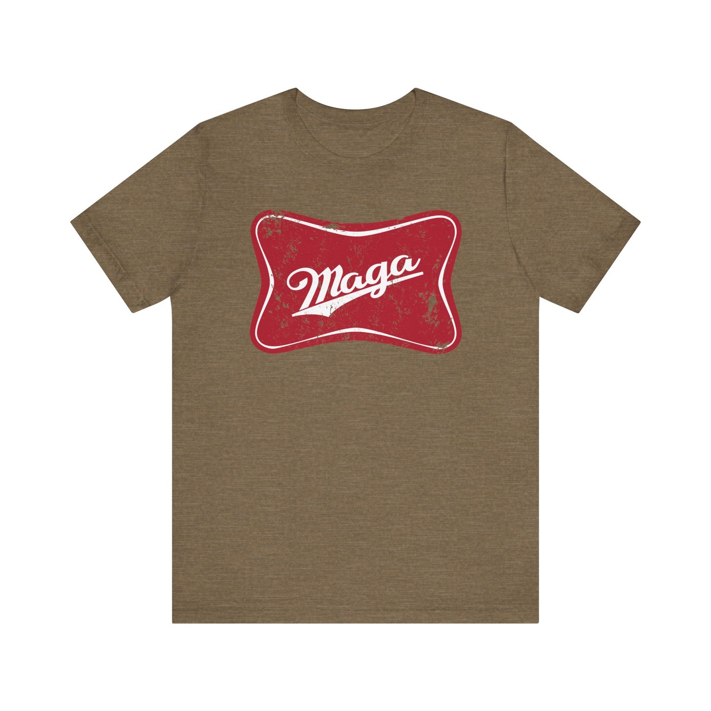 Trump - MAGA - Miller Logo - Unisex Jersey Short Sleeve Tee