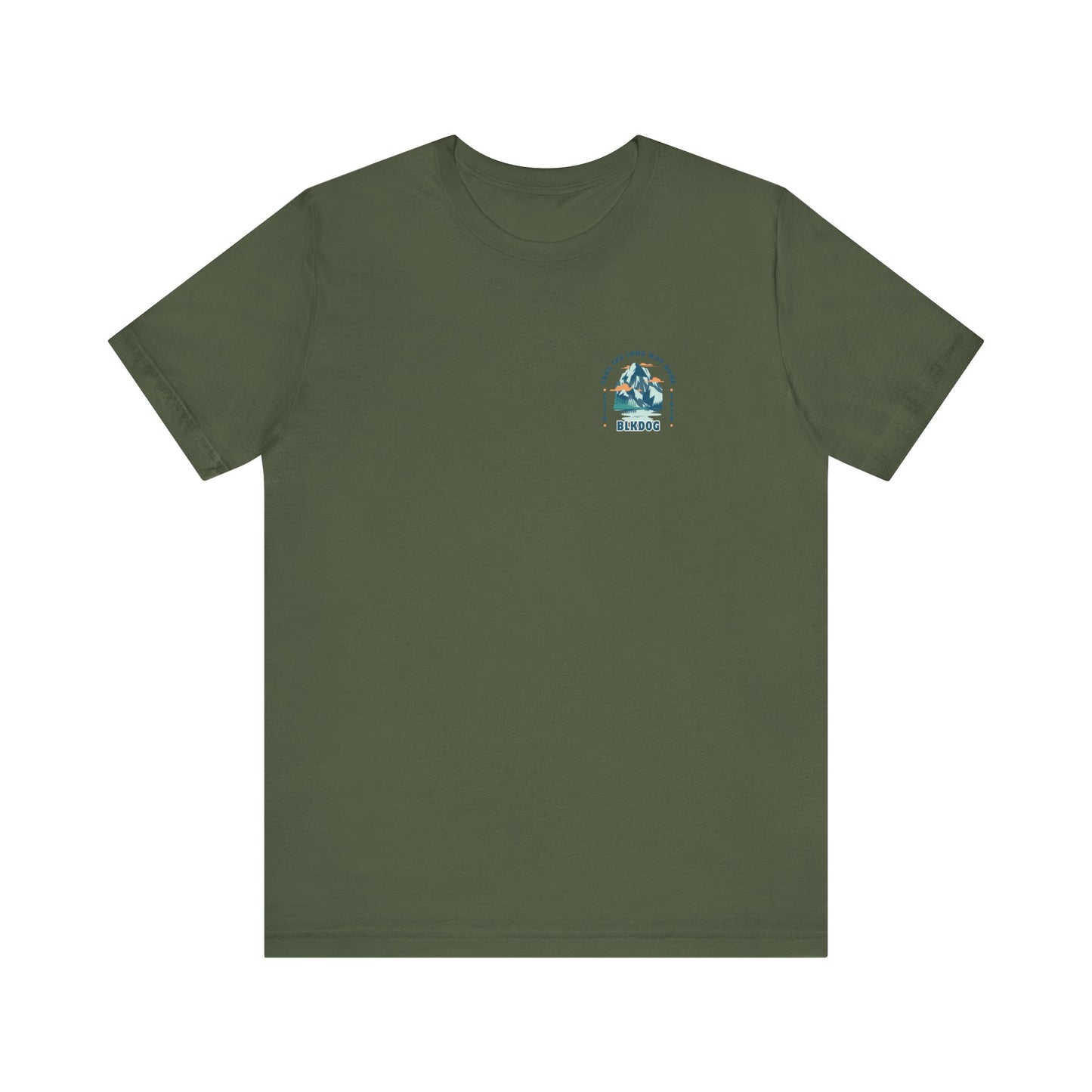 Take the Long Way Home - Enjoy the Moment - Unisex Jersey Short Sleeve Tee