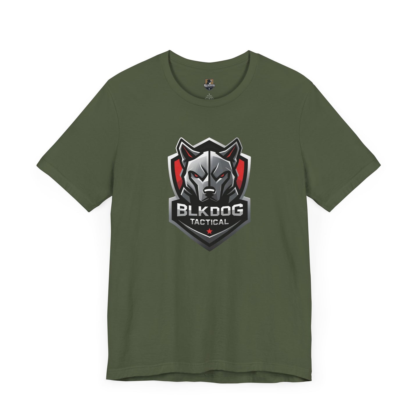 BLKDOG Tactical Unisex Tee - Casual Wear, Sports Apparel, Gift for Him/Her, Gamer T-Shirt, Everyday Comfort