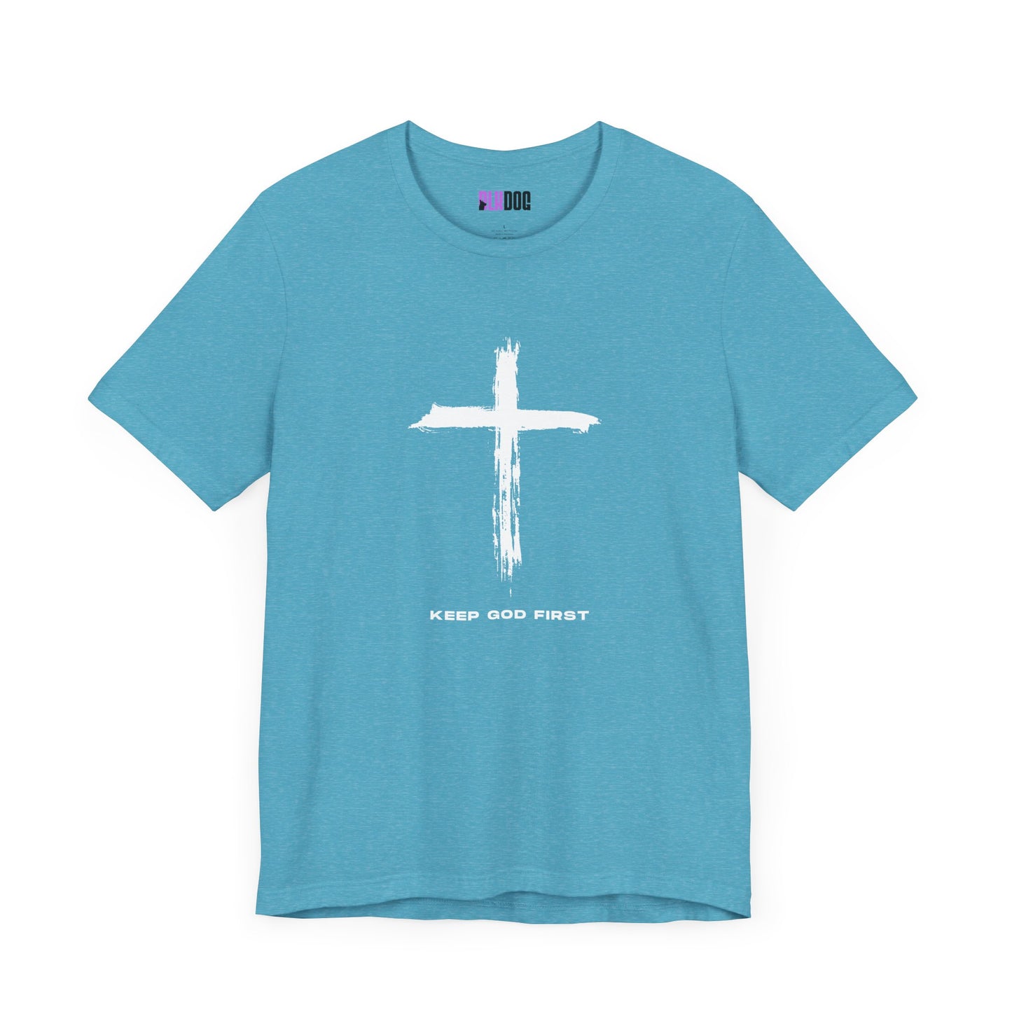 Faithful Unisex Tee, Religious T-Shirt, Christian Cross Shirt, Spiritual Apparel, Inspirational Clothing
