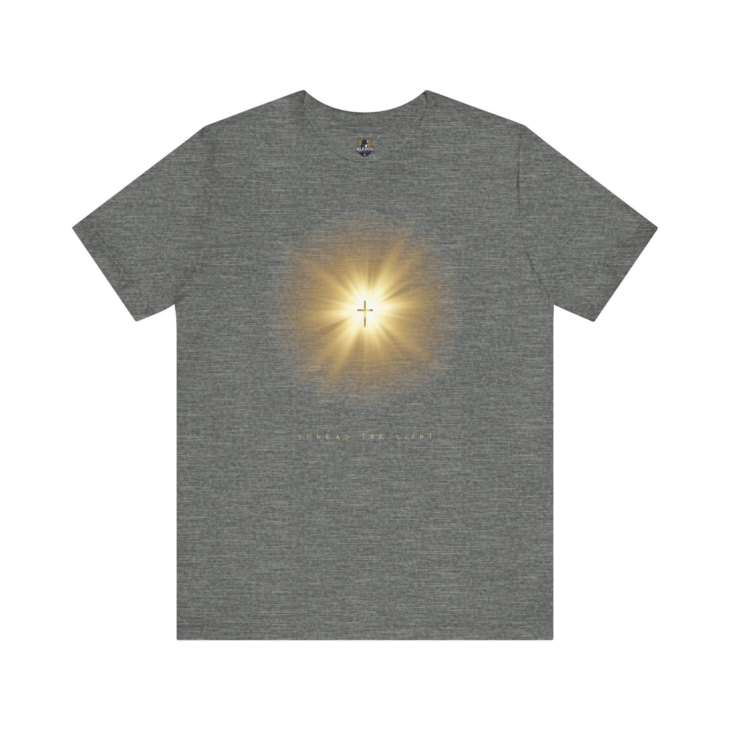 Faith Tee, Christian T-Shirt, Spread the Light Shirt, Religious Top, Unisex Jersey Tee