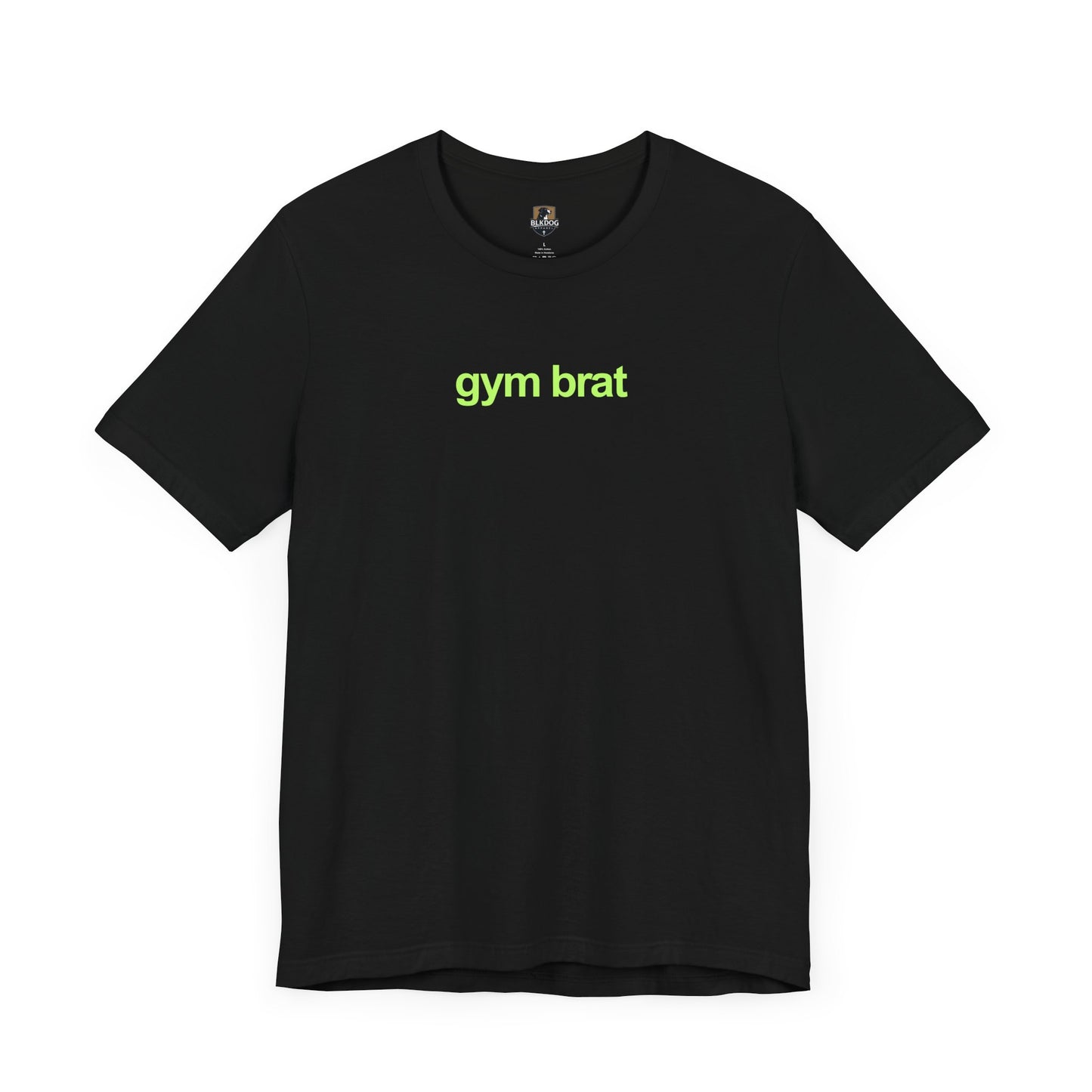 Unisex Jersey Tee - Gym Brat, Workout Top, Fitness Apparel, Sports Tee, Cute Graphic Shirt, Activewear for Gym Lovers