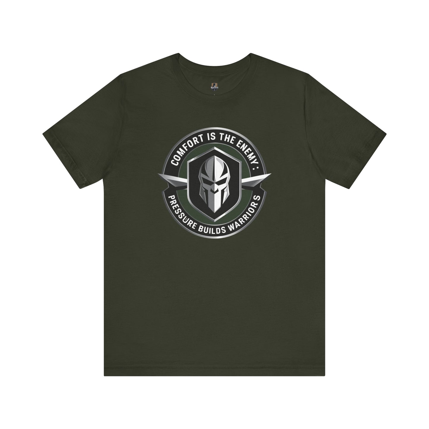 Motivational Unisex Tee - Comfort is the Enemy, Fitness Shirt, Workout Top, Gym Wear, Inspirational Clothing