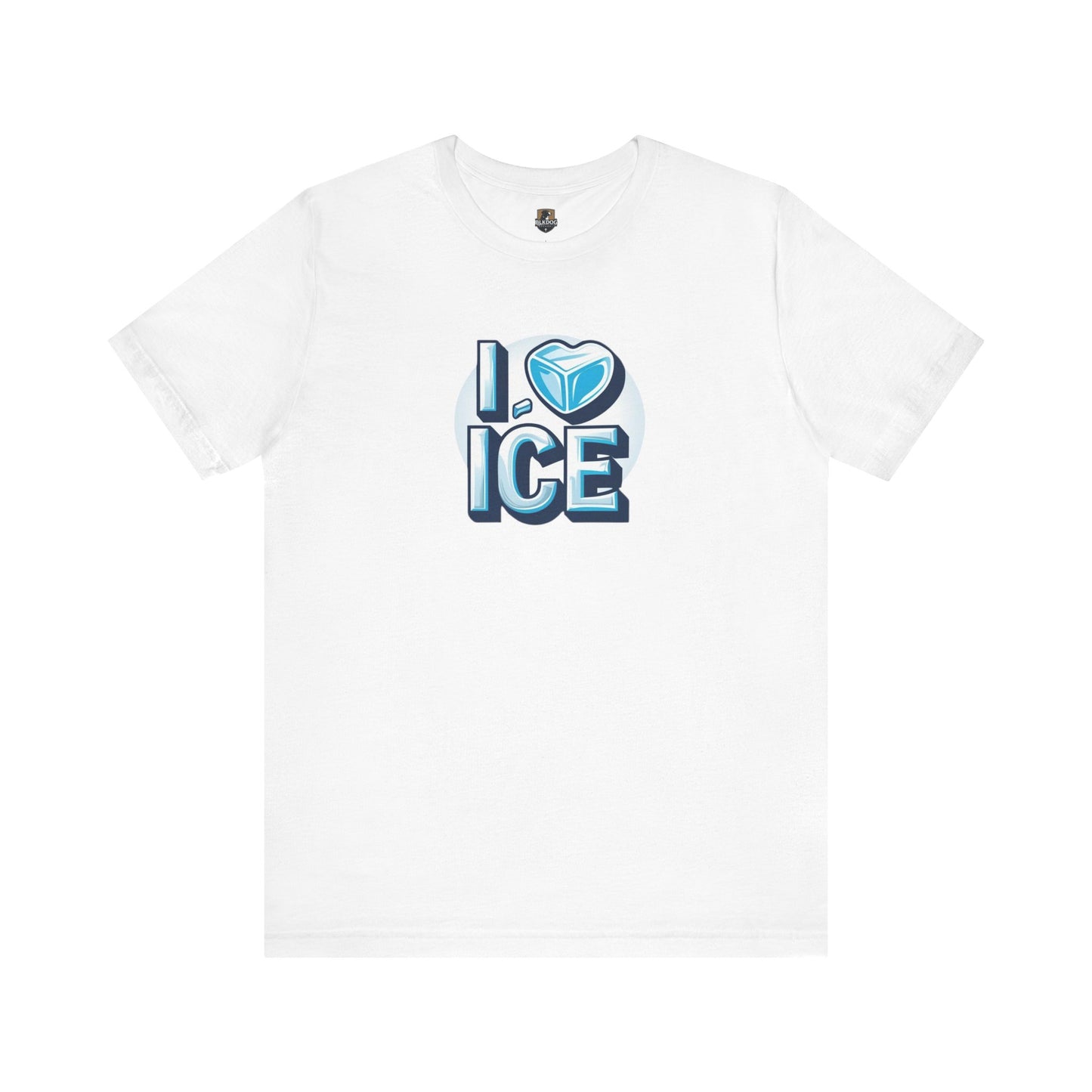 I Love Ice Unisex Short Sleeve Tee, Cute T-Shirt for Ice Cream Lovers, Summer Fashion, Gift for Friends, Ice Cream Party Attire