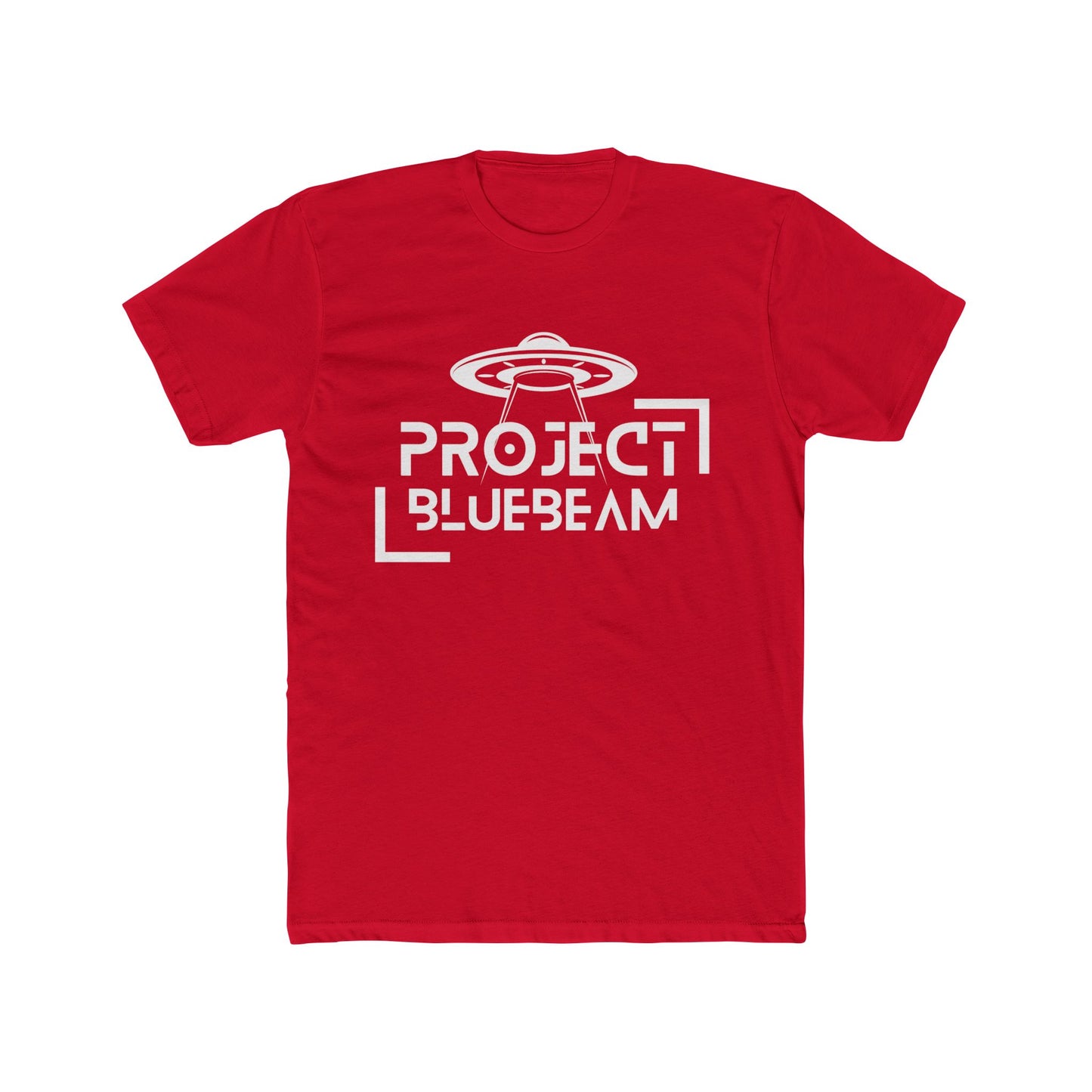 Project Blue Beam T-Shirt - Men's Cotton Crew Tee
