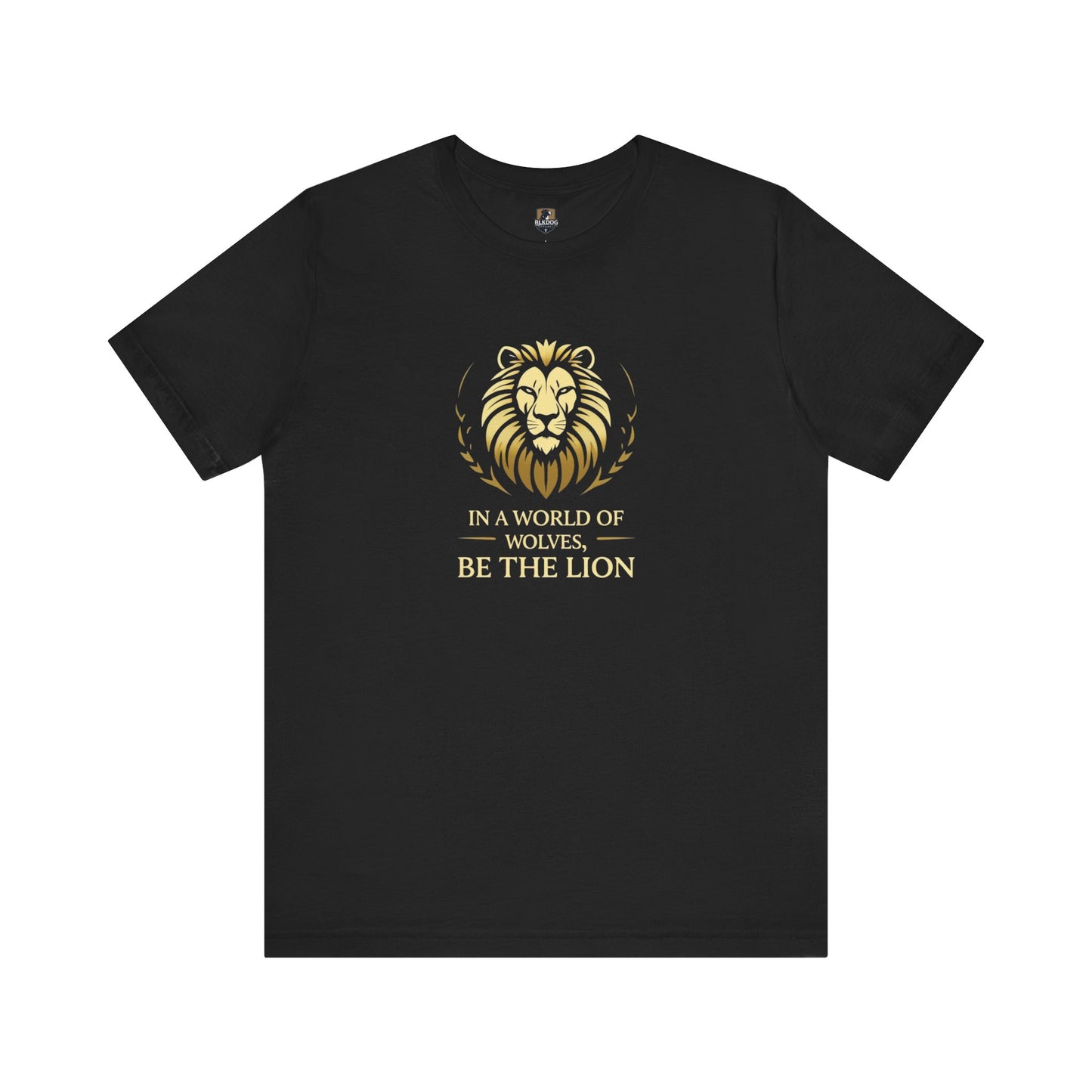 Bold Lion Graphic Tee - Inspiring Unisex T-Shirt for Animal Lovers, Motivational Gift, Casual Wear, Unique Statement Top, All Occasions
