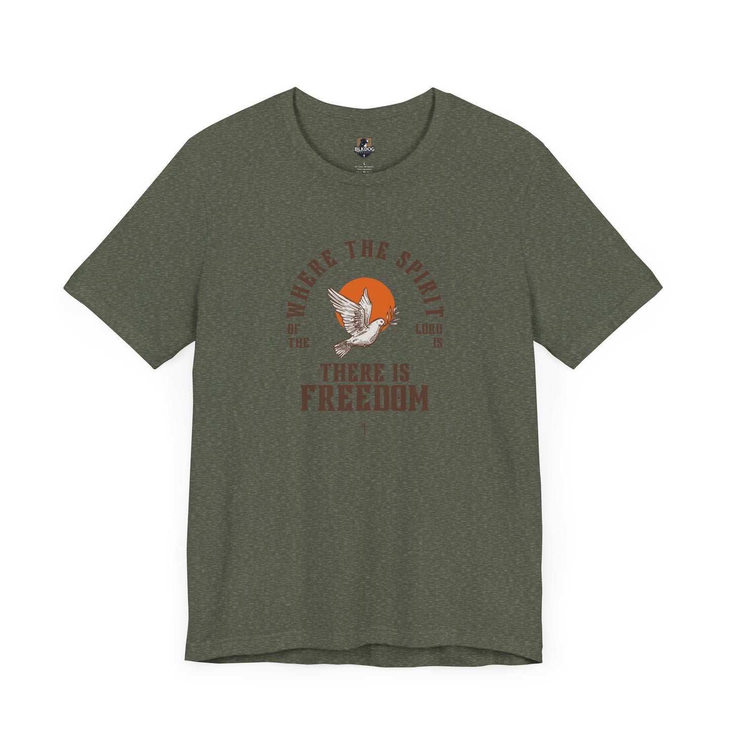 Religious Graphic Tee, Christian T-Shirt, Spirit of the Lord, Bible Quote Shirt, Faith Apparel, Religious Gift for Him/Her