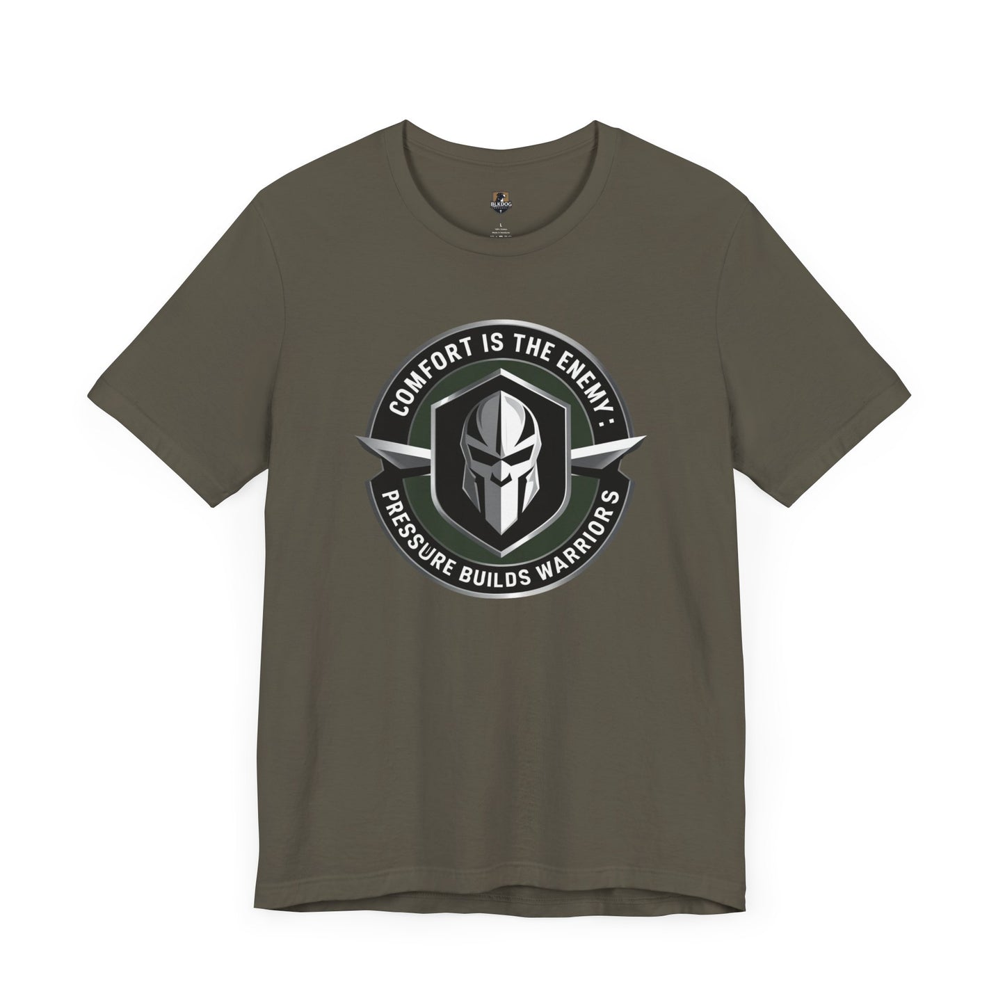 Motivational Unisex Tee - Comfort is the Enemy, Fitness Shirt, Workout Top, Gym Wear, Inspirational Clothing