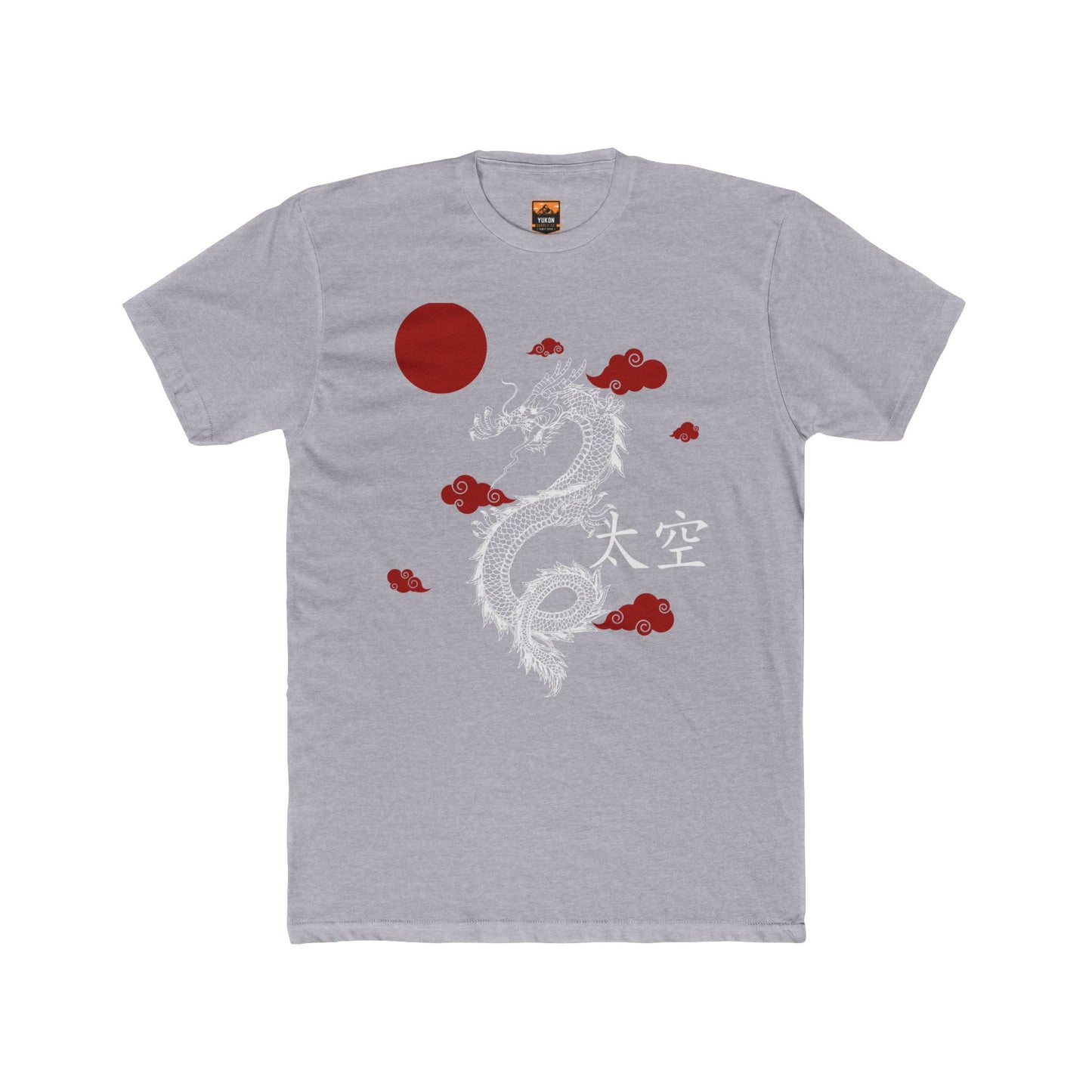 Japanese Dragon - Men's Cotton Crew Tee