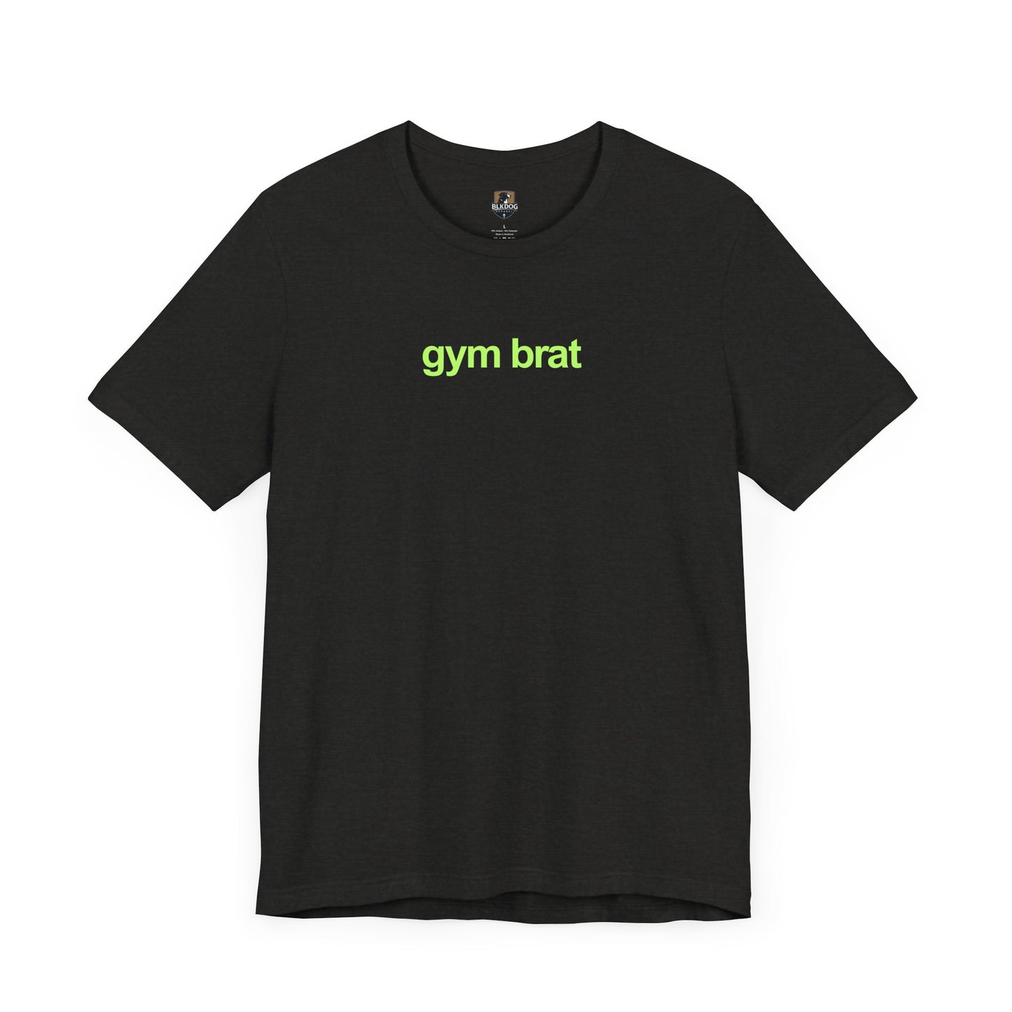 Unisex Jersey Tee - Gym Brat, Workout Top, Fitness Apparel, Sports Tee, Cute Graphic Shirt, Activewear for Gym Lovers