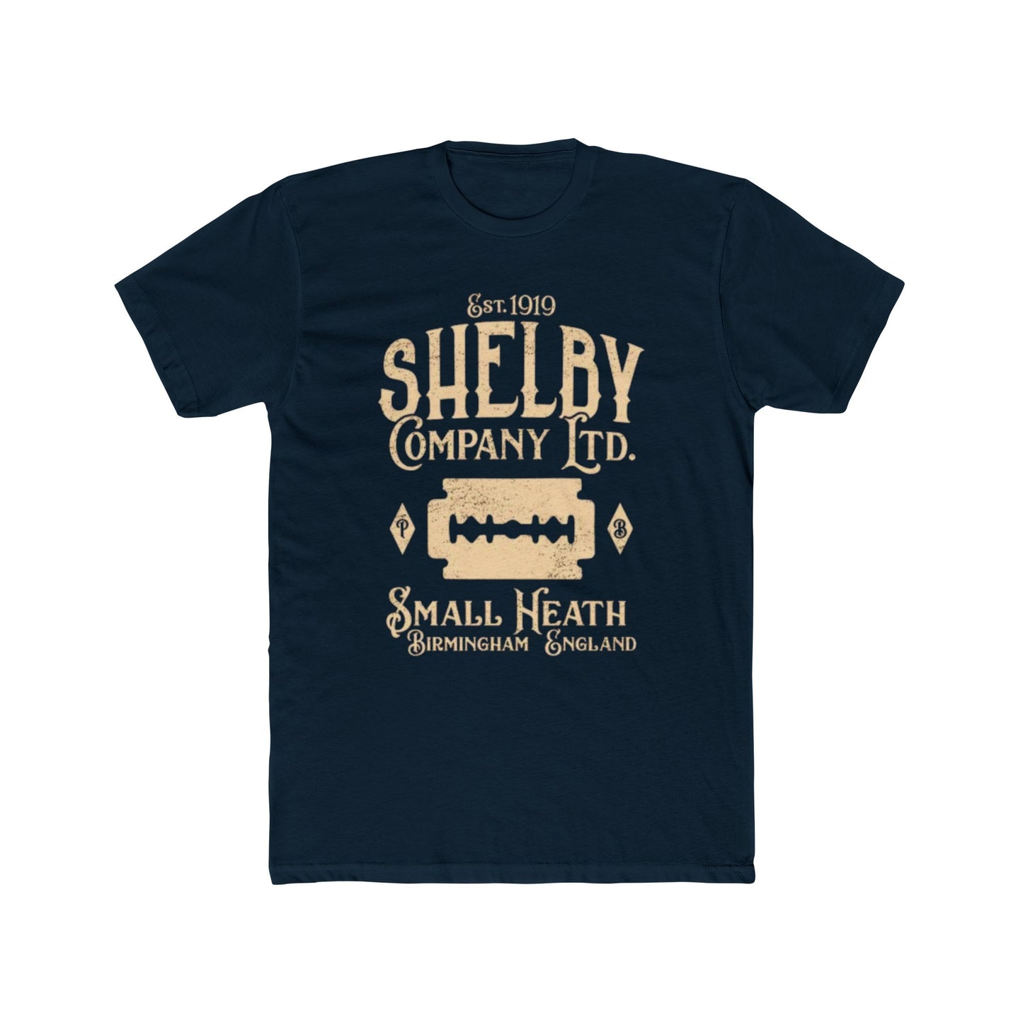 Peaky Blinders T-Shirt - Shelby Company LTD Logo - Men's Cotton Crew Tee