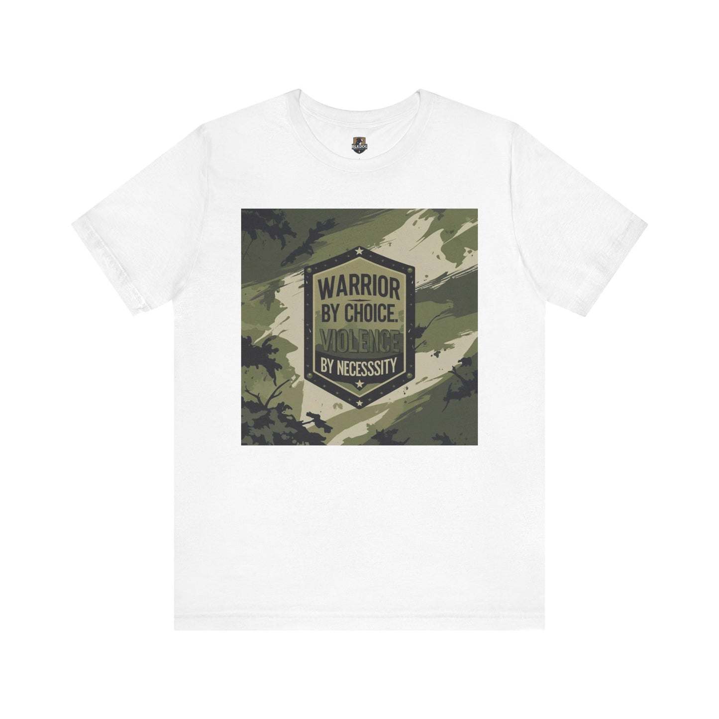 Warrior by Choice Unisex T-Shirt, Motivational Tee, Military-Inspired Apparel, Gift for Veterans, Casual Wear, Inspirational Clothing