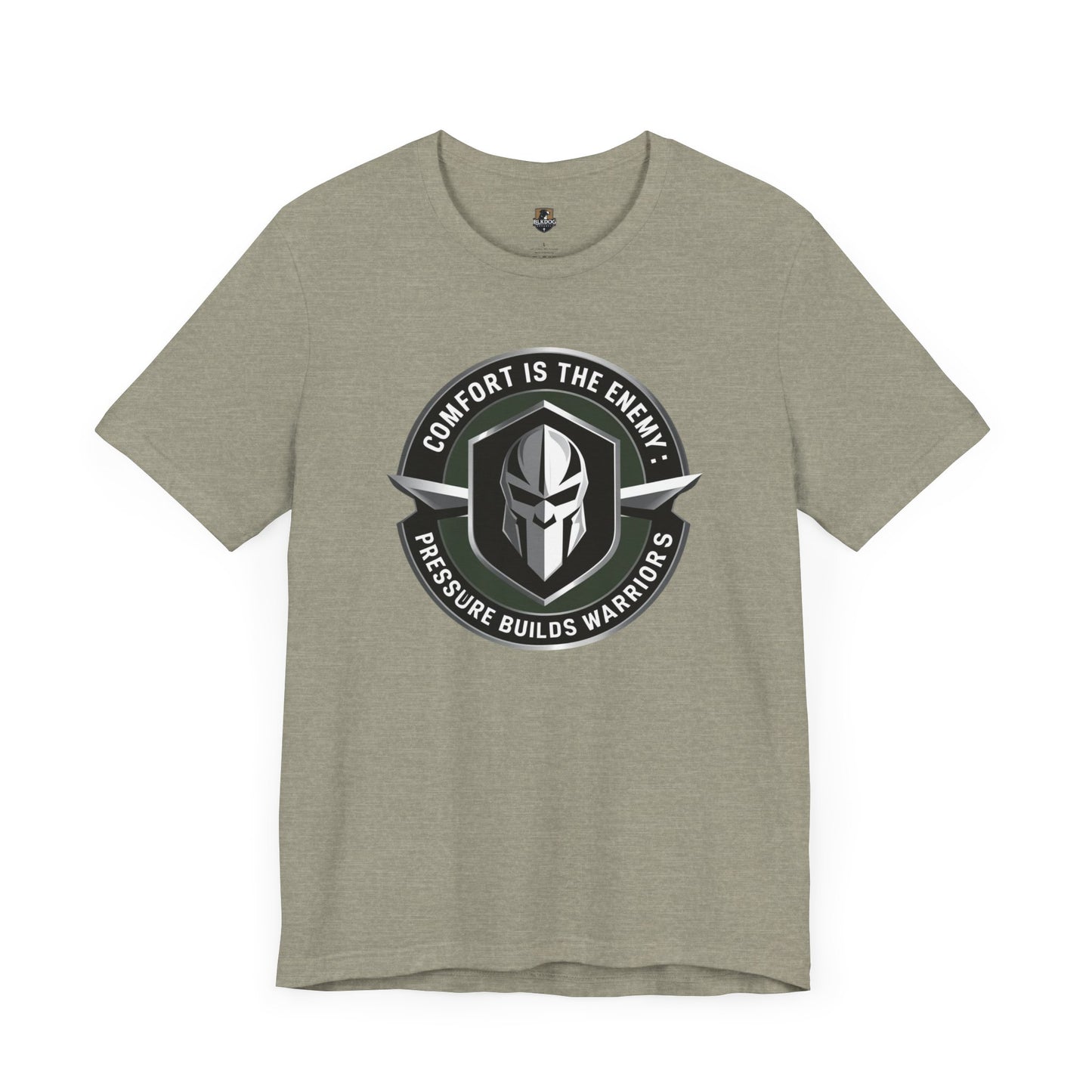 Motivational Unisex Tee - Comfort is the Enemy, Fitness Shirt, Workout Top, Gym Wear, Inspirational Clothing
