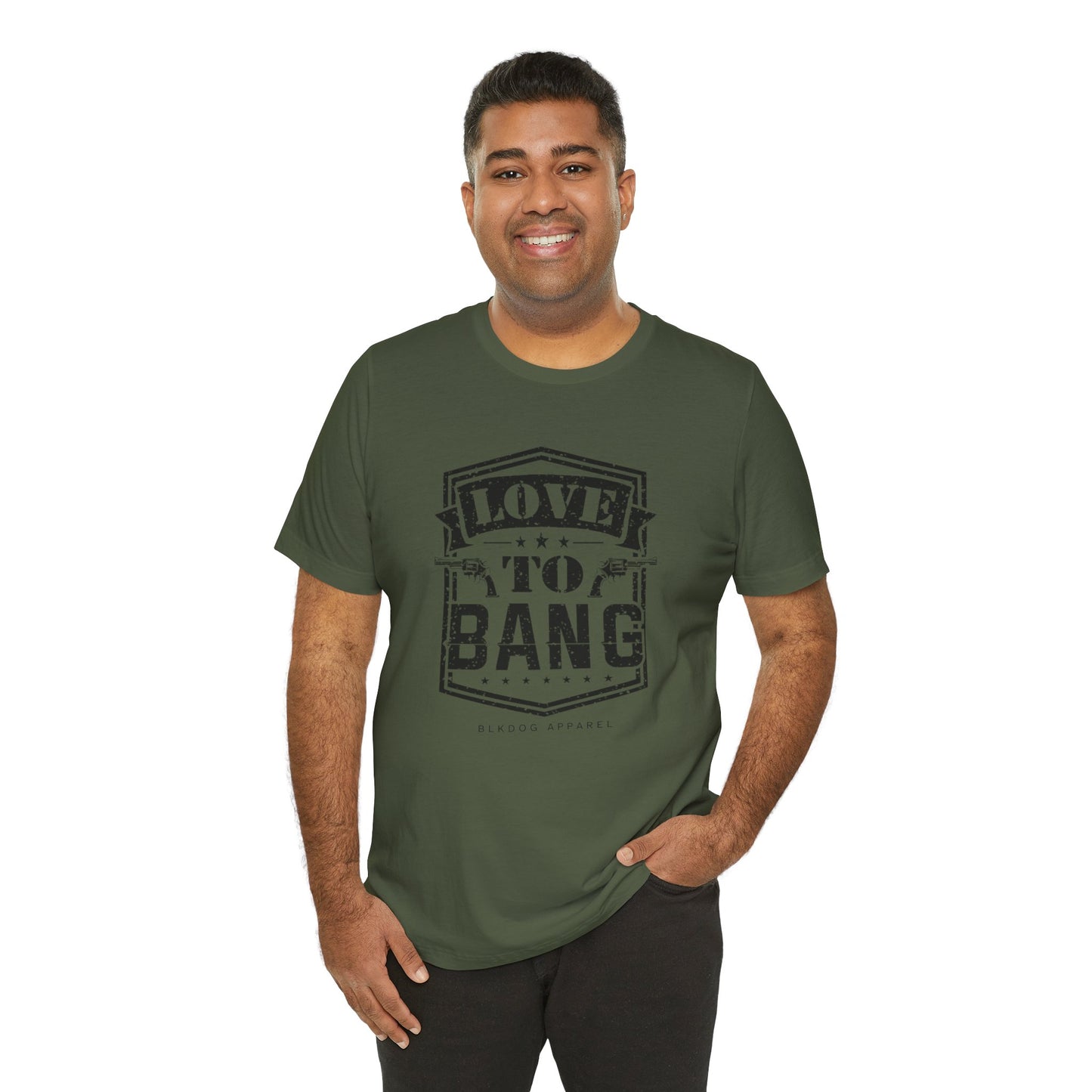Love to Bang - Unisex Jersey Short Sleeve Tee