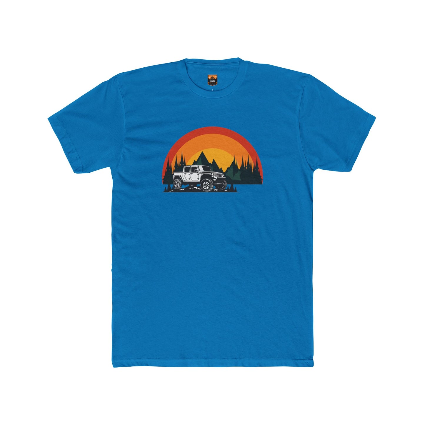 YSC Jeep Gladiator Sunrise - Men's Cotton Crew Tee