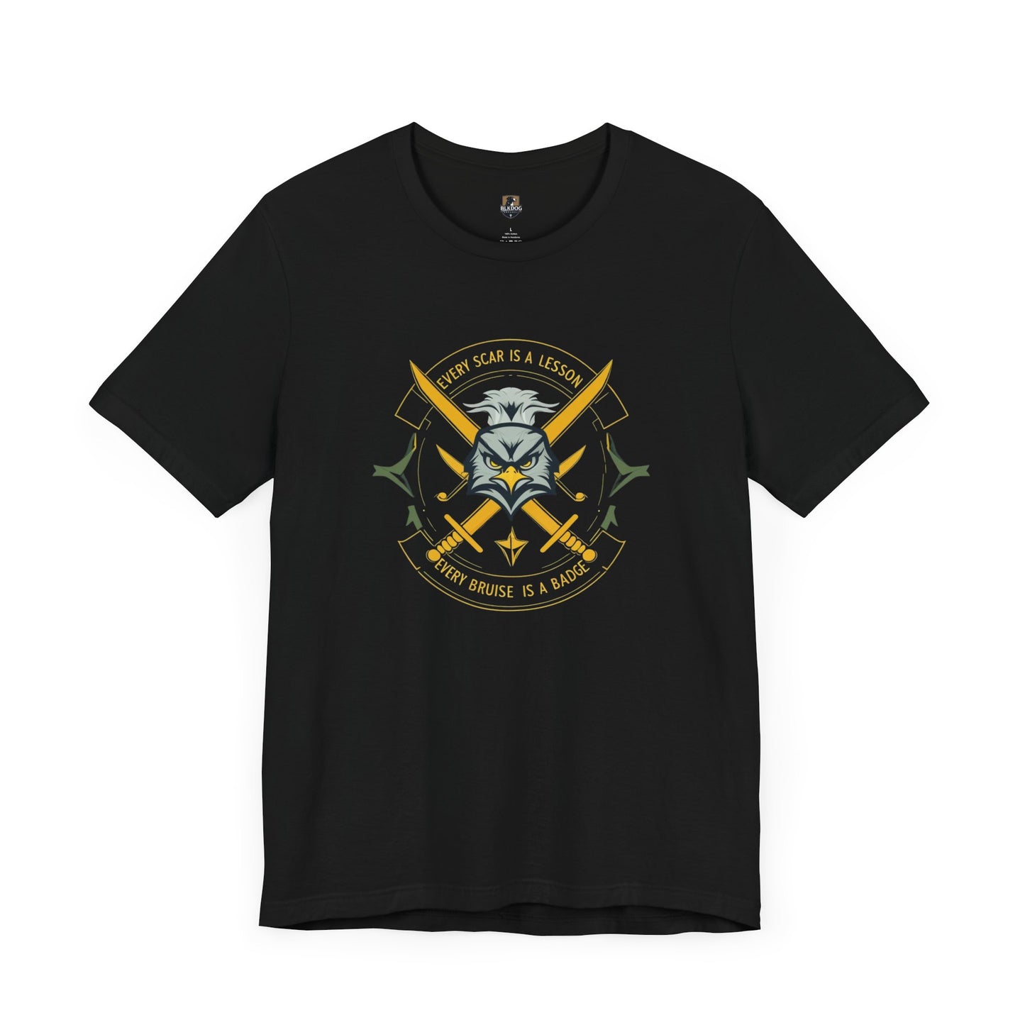 Warrior Spirit Unisex Tee, Motivational Shirt, Gift for Him/Her, Fitness Apparel, Birthday Celebration, Casual Wear