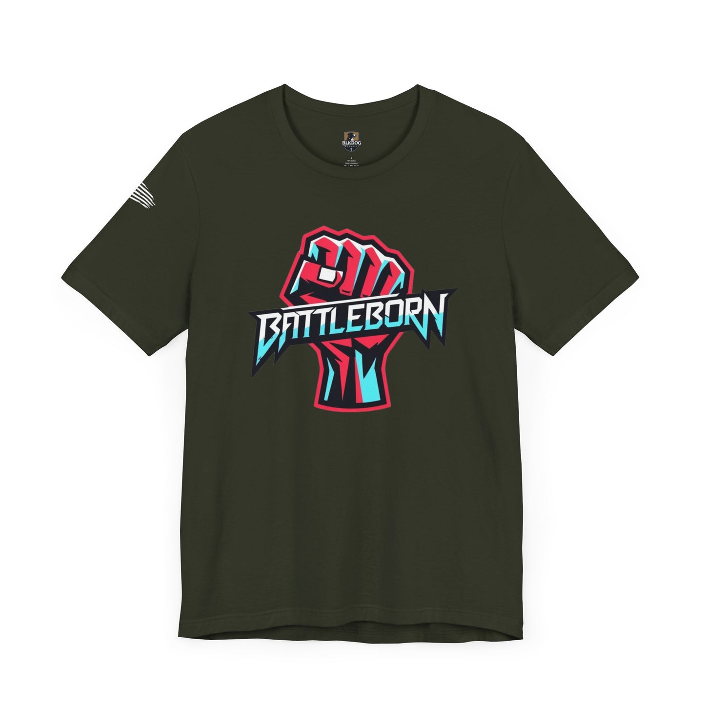 Battleborn Graphic Unisex Tee - Empowering Short Sleeve T-Shirt