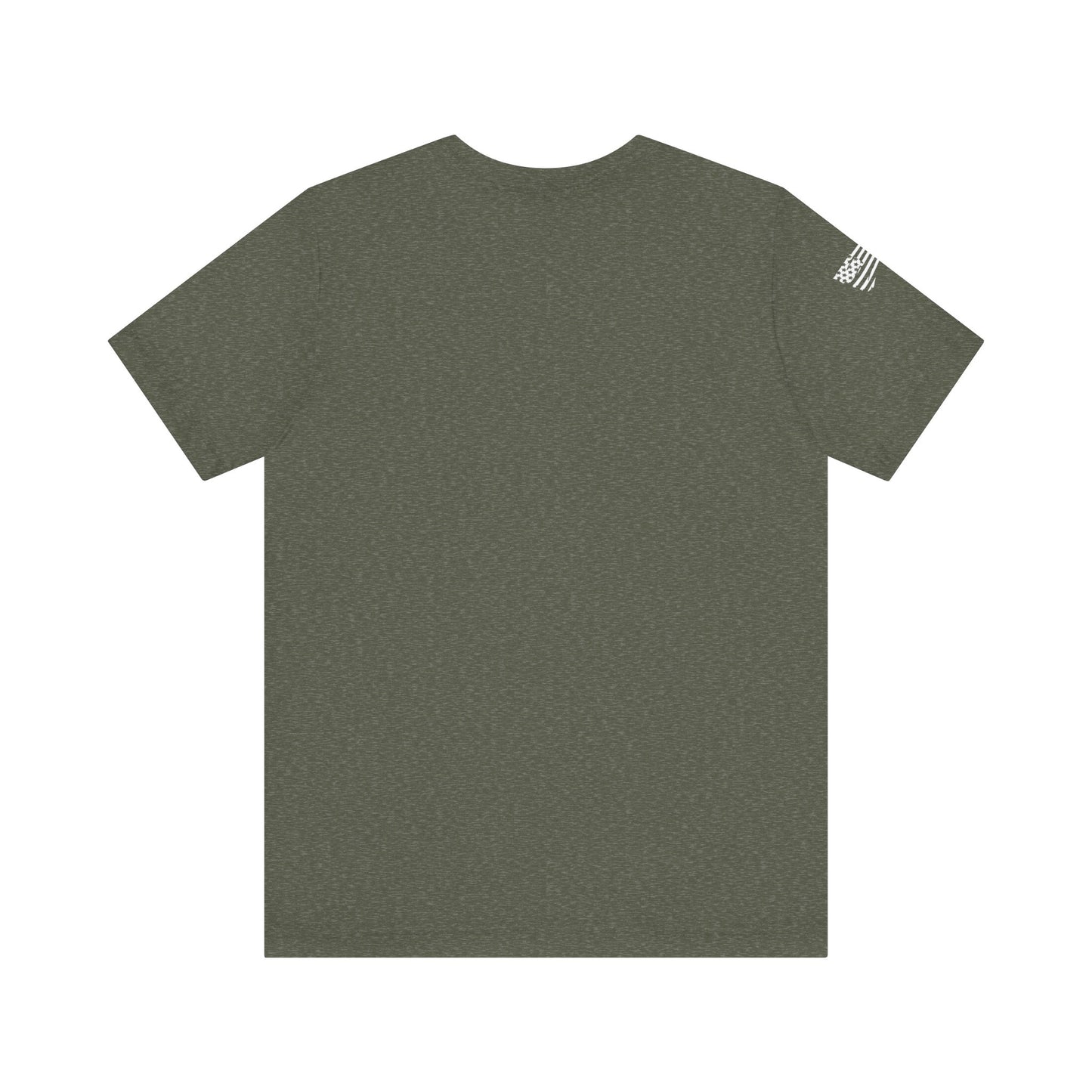 Unisex Support Tee - 'The Fight Never Ends' - Motivational Graphic Shirt