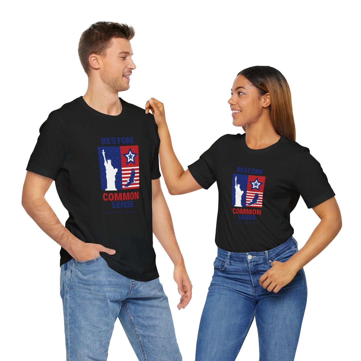 Restore Common Sense T-Shirt, Unisex Tee, Graphic Tee, Equality Shirt, Activist Apparel, Social Justice Clothing