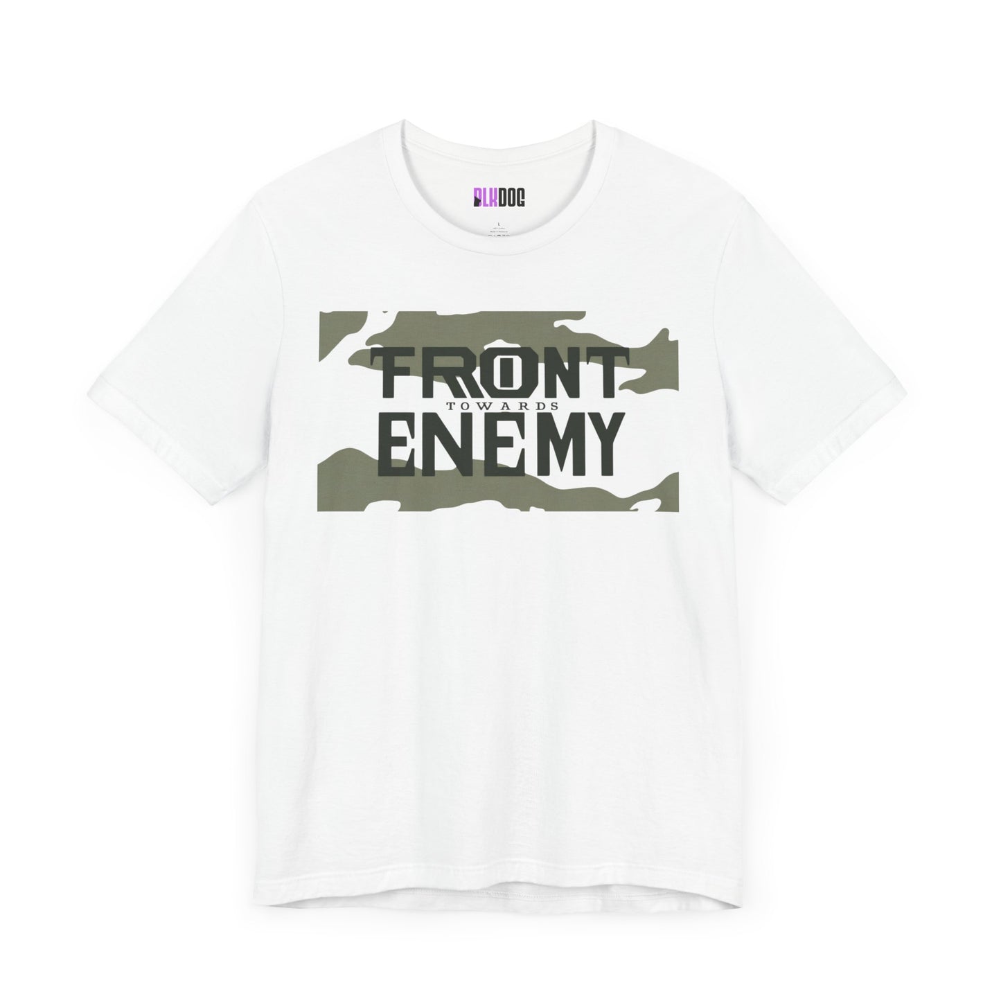 Front Towards Enemy Unisex Tee, Graphic T-Shirt, Army Gift, Military Apparel, Casual Top, Vintage Style Shirt