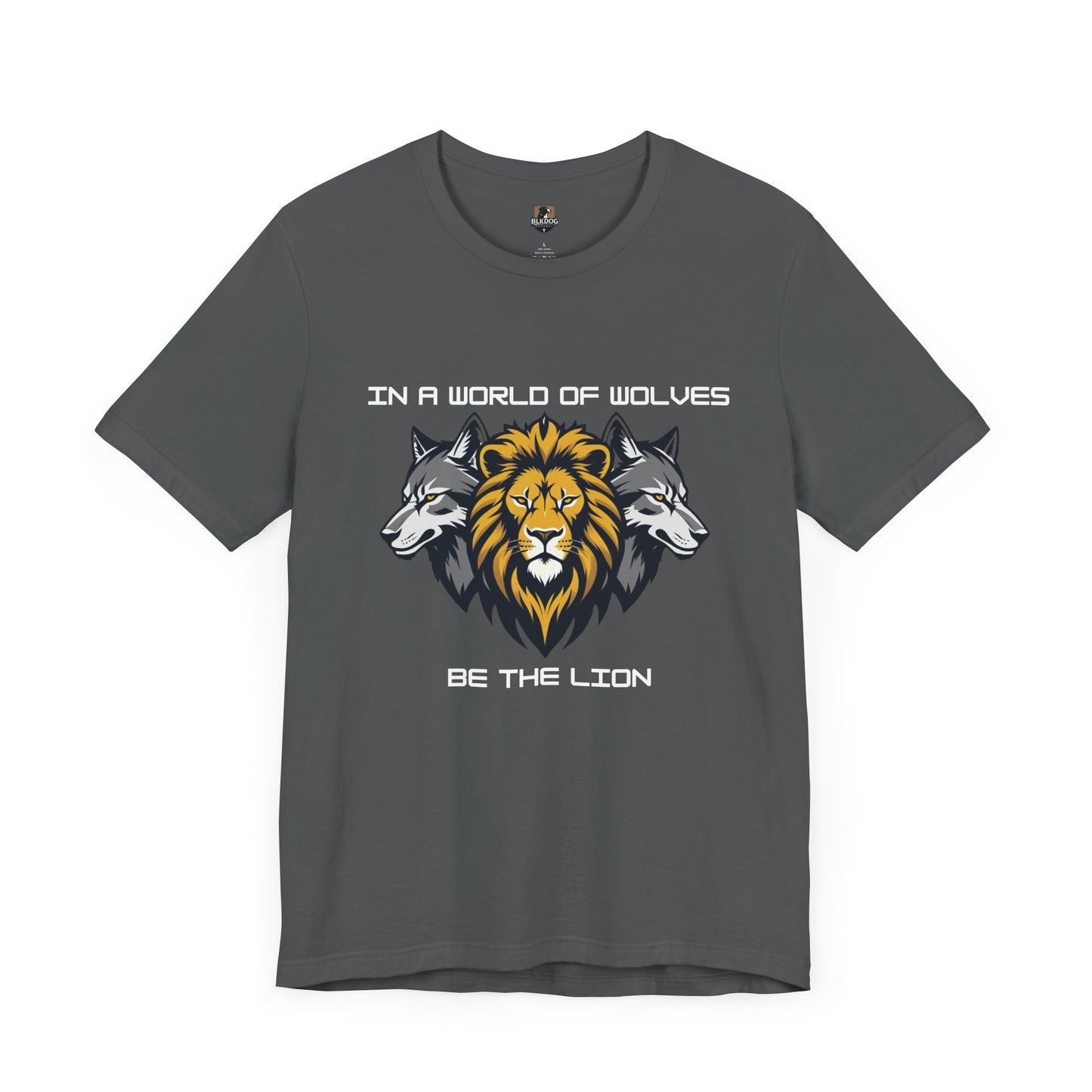 Lion Spirit Unisex Tee | Be The Lion | Motivational T-Shirt, Inspirational Shirt, Gift for Animal Lovers, Empowerment Wear, Birthday Gift