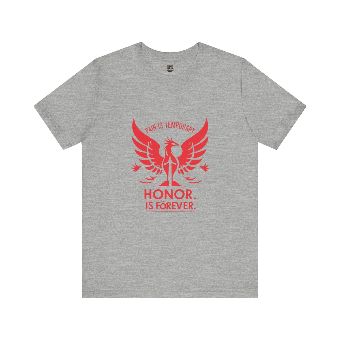 Honor is Never Forgotten Short Sleeve Tee, Unisex Casual Tee, Memorial Shirt, Gift for Veteran, Everyday Wear, Tribute Apparel