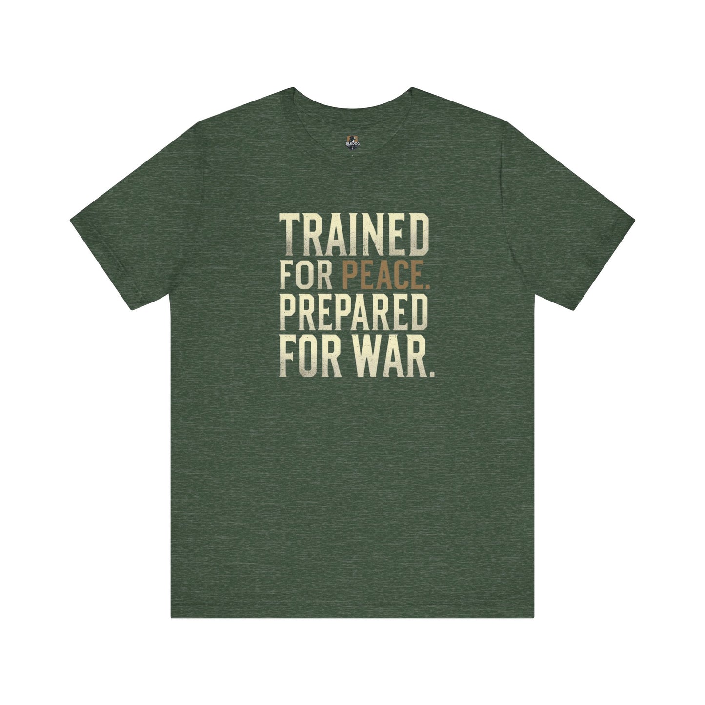Peace and War Statement Tee - Unisex Jersey Short Sleeve Shirt, Gift for Activists, Casual Wear, Motivational Apparel, Thought-Provoking Tee