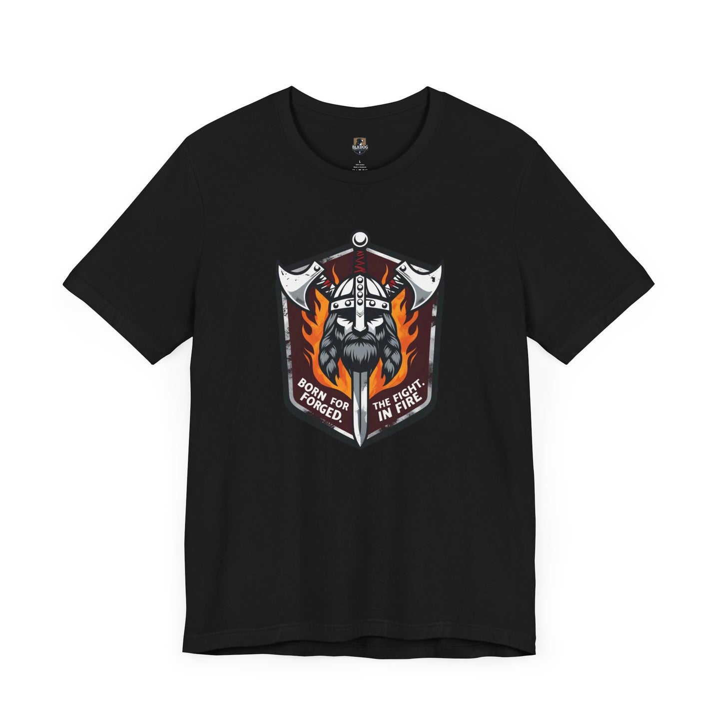 Warrior Spirit Short Sleeve Tee | Born to Fight, Unisex Graphic T-Shirt, Gift for Gamers, Casual Wear, Motivational Tee, Birthday Present