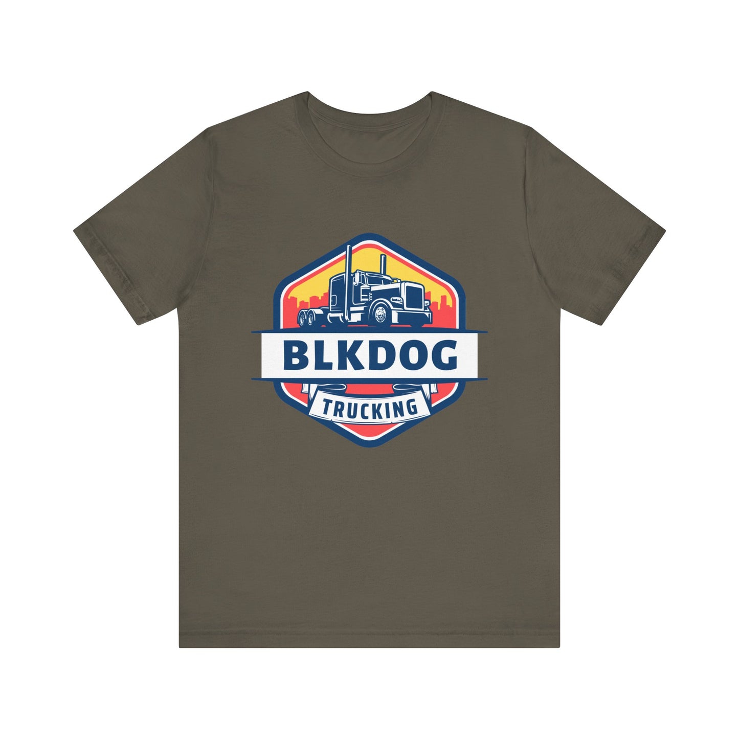 BLKDOG Trucking - Unisex Jersey Short Sleeve Tee