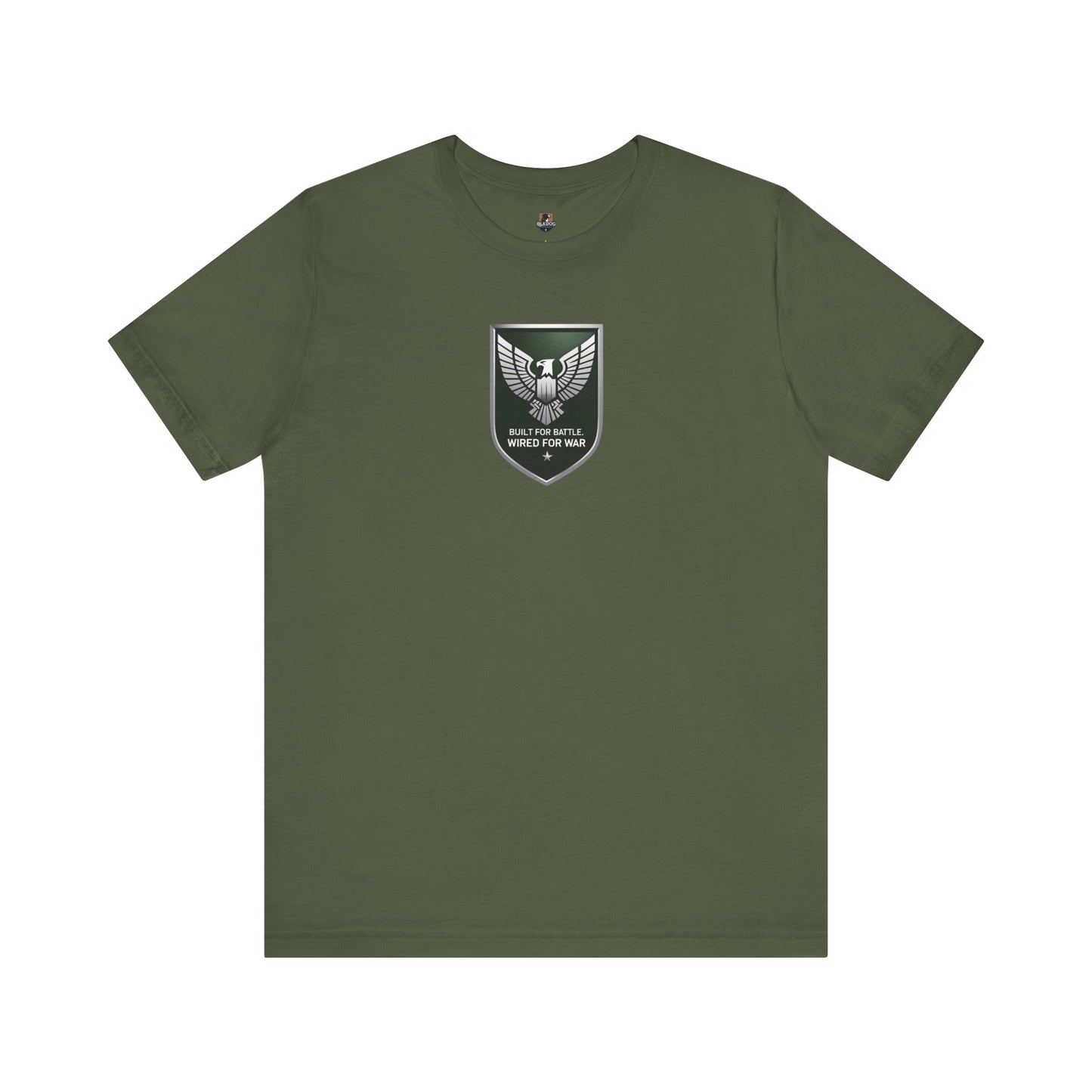 Unisex Military-Themed Tee with Eagle Design, Casual Shirt, Graphic Top, Gift for Veterans, Memorial Day Apparel, Everyday Wear