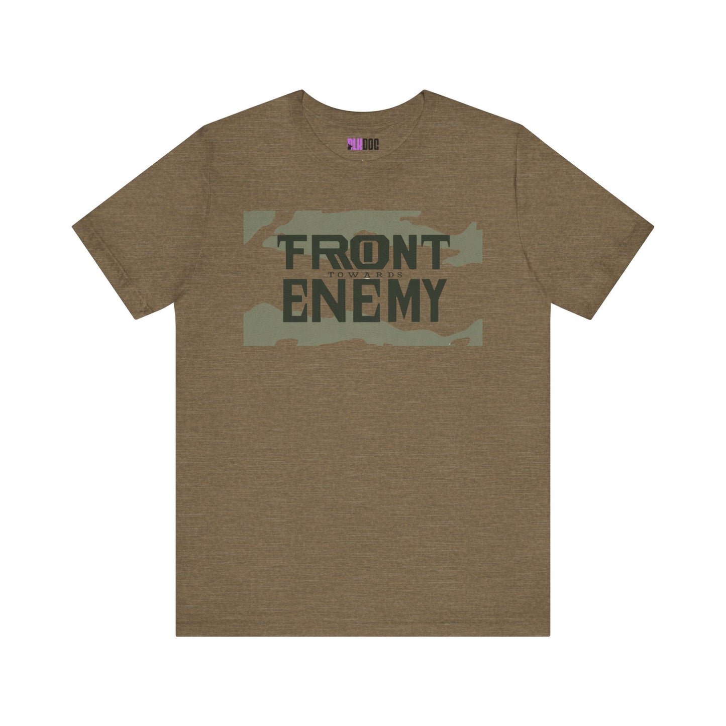 Front Towards Enemy Unisex Tee, Graphic T-Shirt, Army Gift, Military Apparel, Casual Top, Vintage Style Shirt