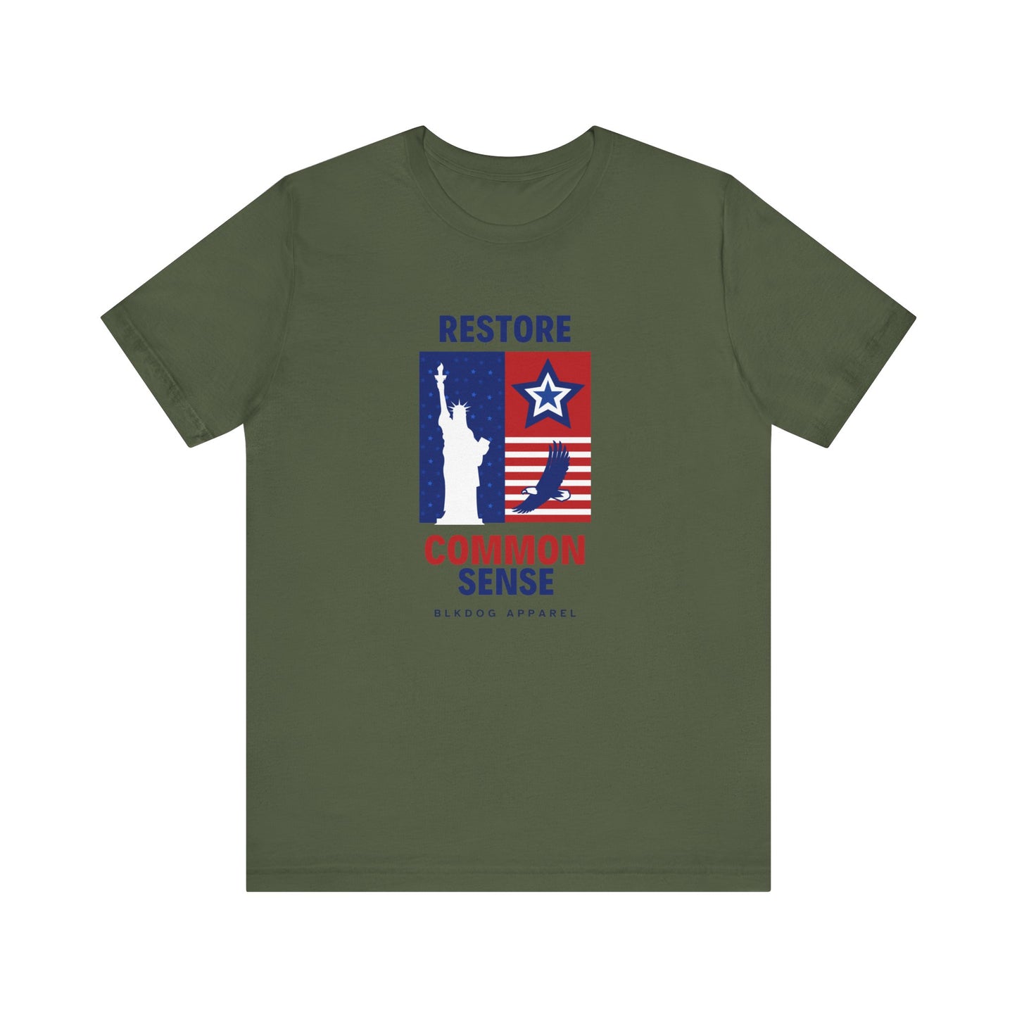 Restore Common Sense T-Shirt, Unisex Tee, Graphic Tee, Equality Shirt, Activist Apparel, Social Justice Clothing