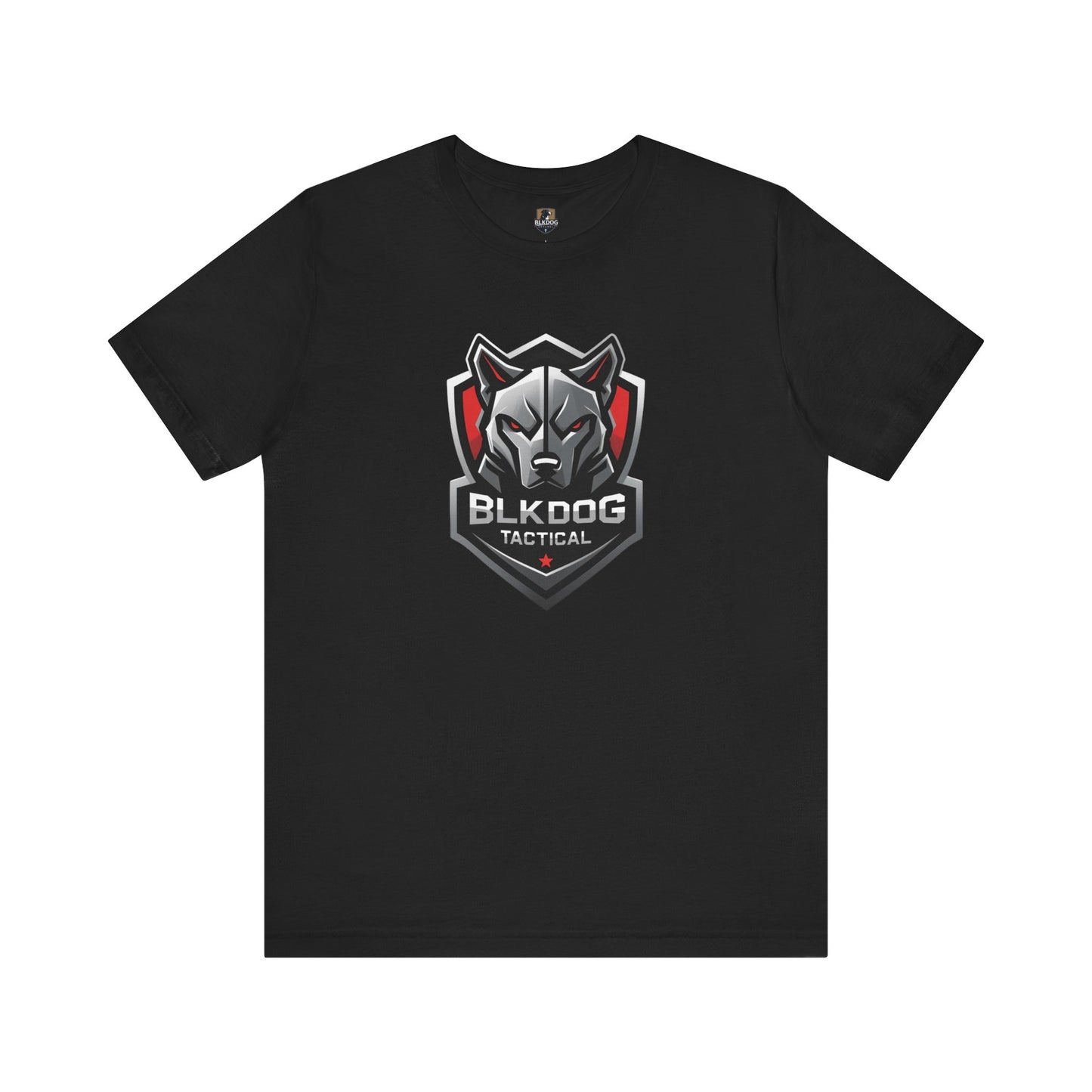 BLKDOG Tactical Unisex Tee - Casual Wear, Sports Apparel, Gift for Him/Her, Gamer T-Shirt, Everyday Comfort