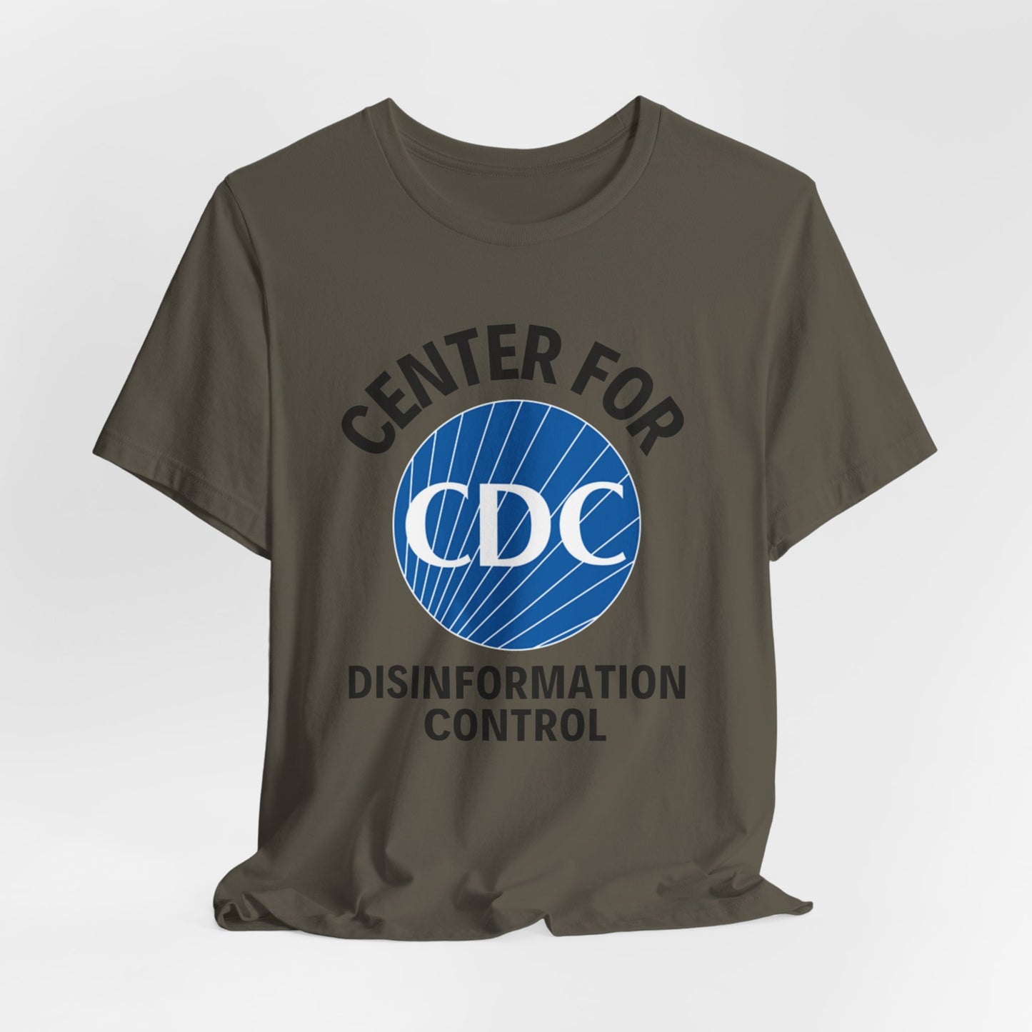 CDC - Center for Disinformation Control - Unisex Jersey Short Sleeve Tee