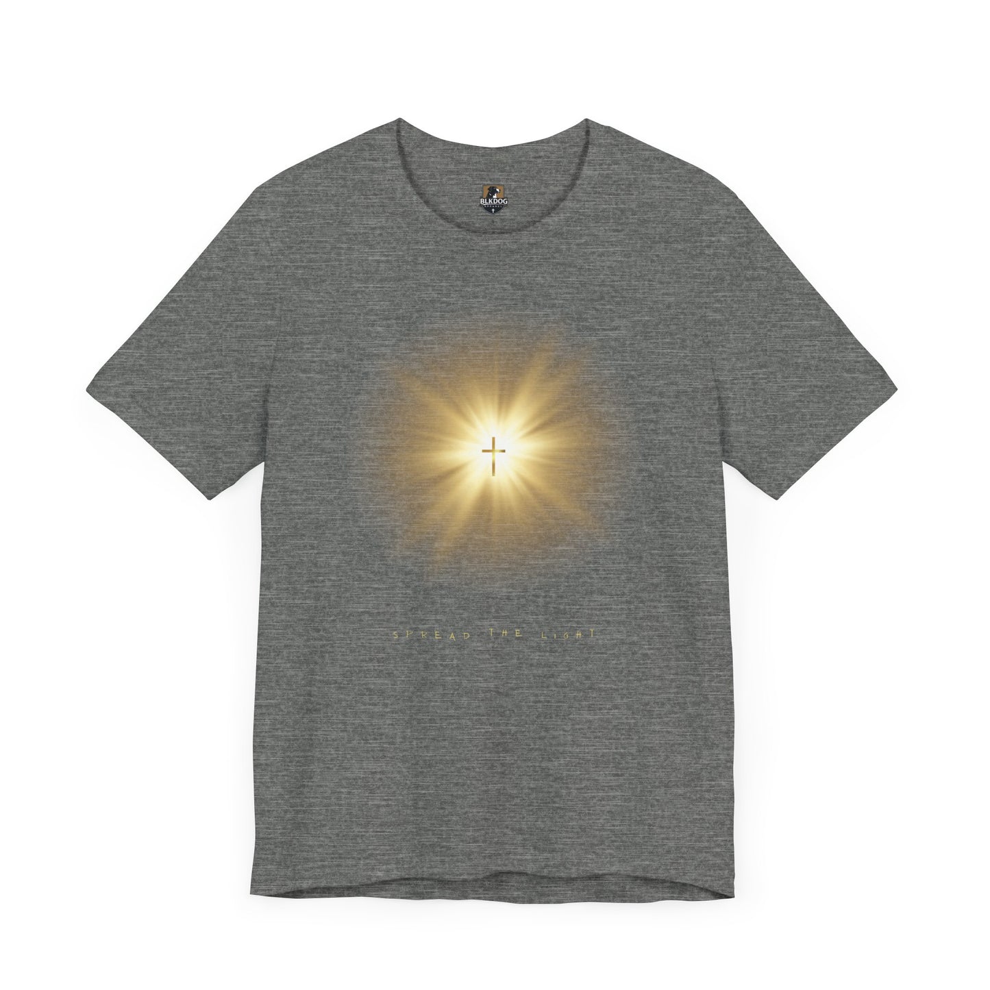 Faith Tee, Christian T-Shirt, Spread the Light Shirt, Religious Top, Unisex Jersey Tee