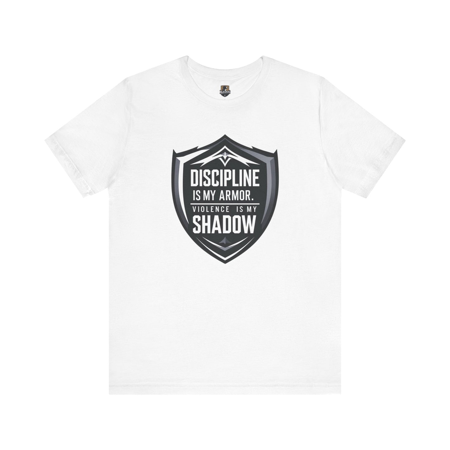 Discipline Is My Armor Unisex Tee, Motivational T-Shirt for Fitness Lovers, Inspirational Gift, Sportswear, Casual Wear