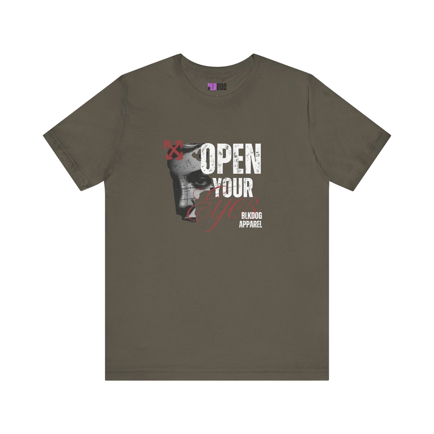Open your Eyes. Make a statement - Unisex Jersey Short Sleeve Tee